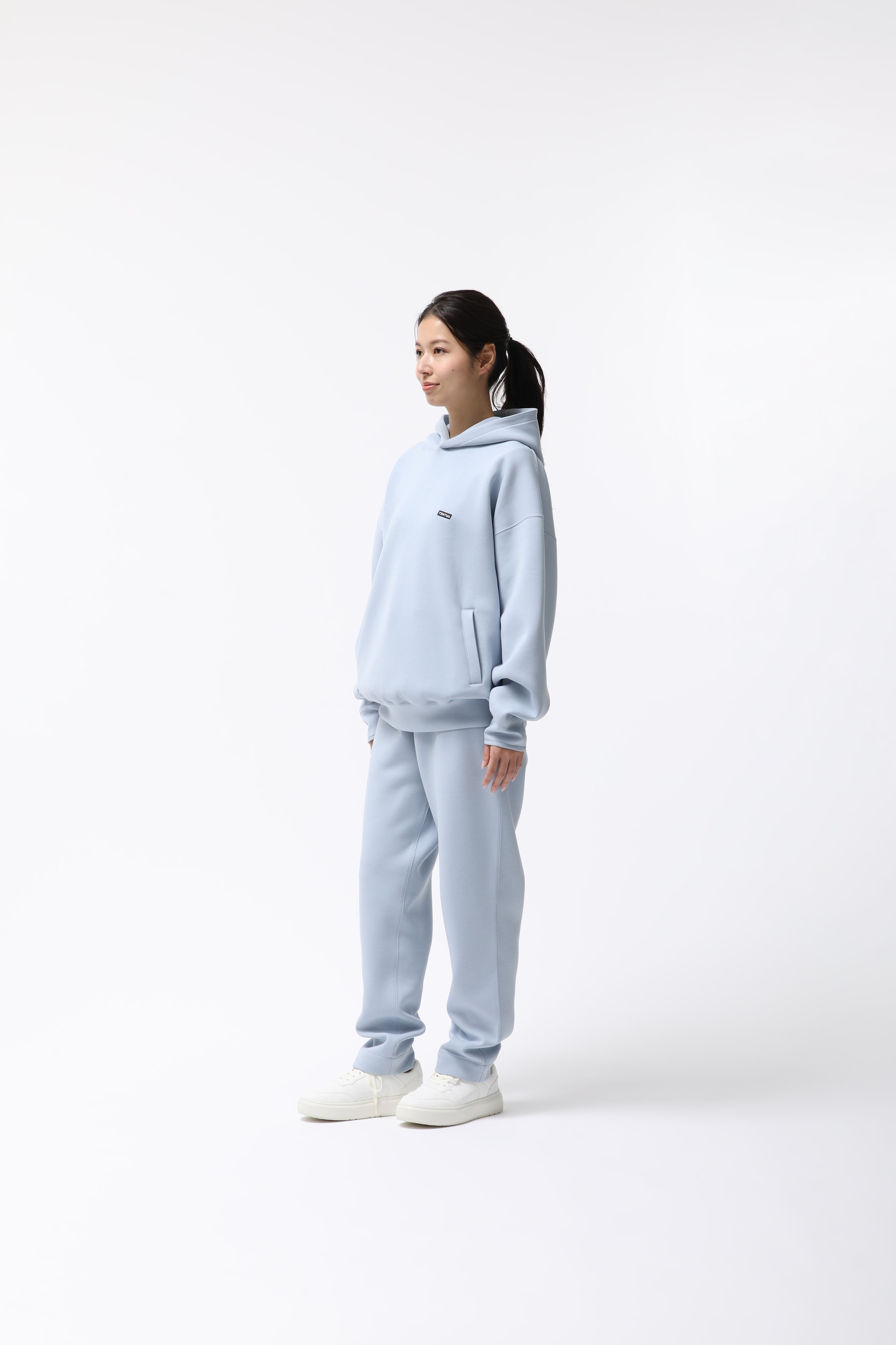 MIGARU Tech Sweat Pullover Hoodie / Long Pants Tapered