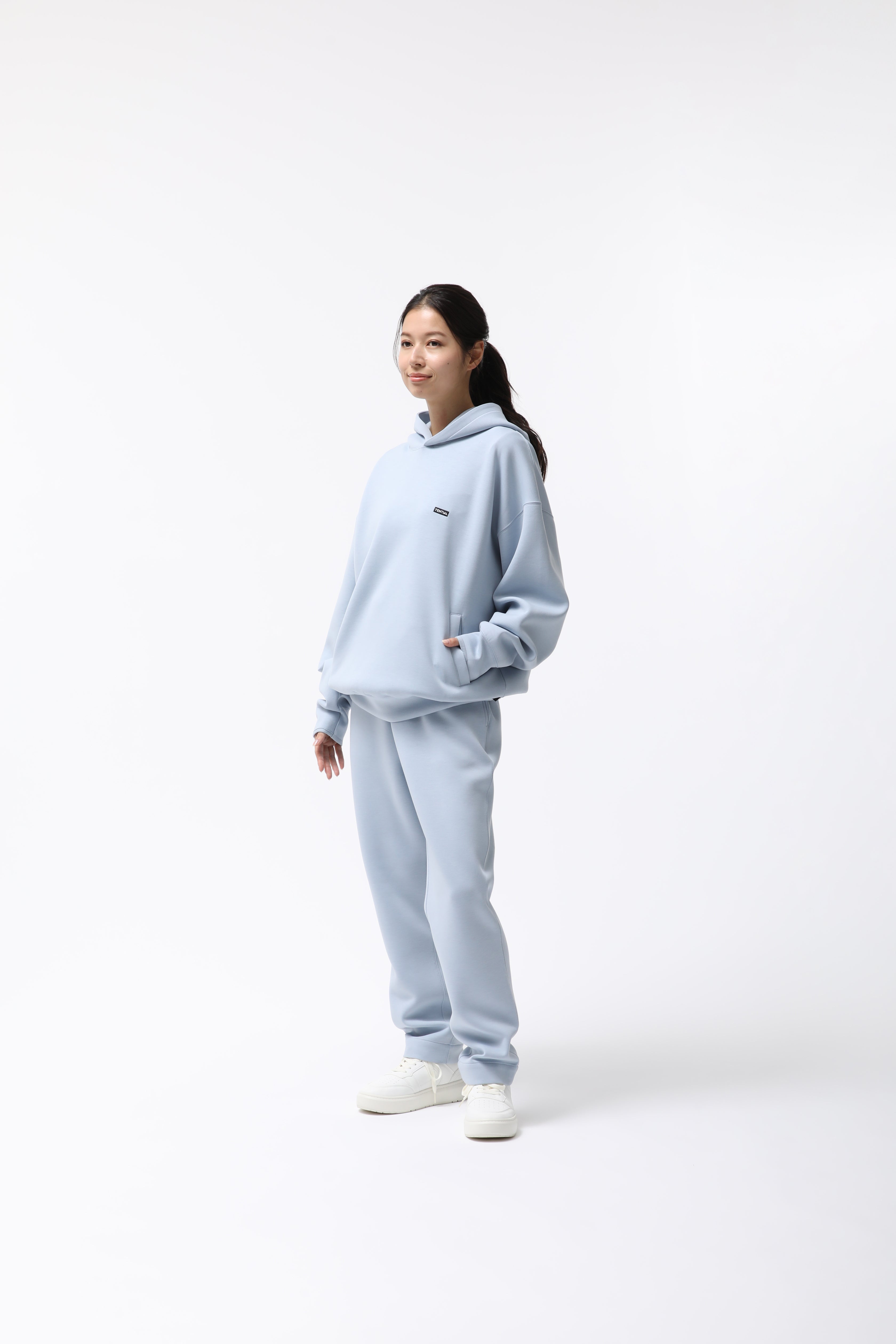 MIGARU Tech Sweat Pullover Hoodie / Long Pants Tapered