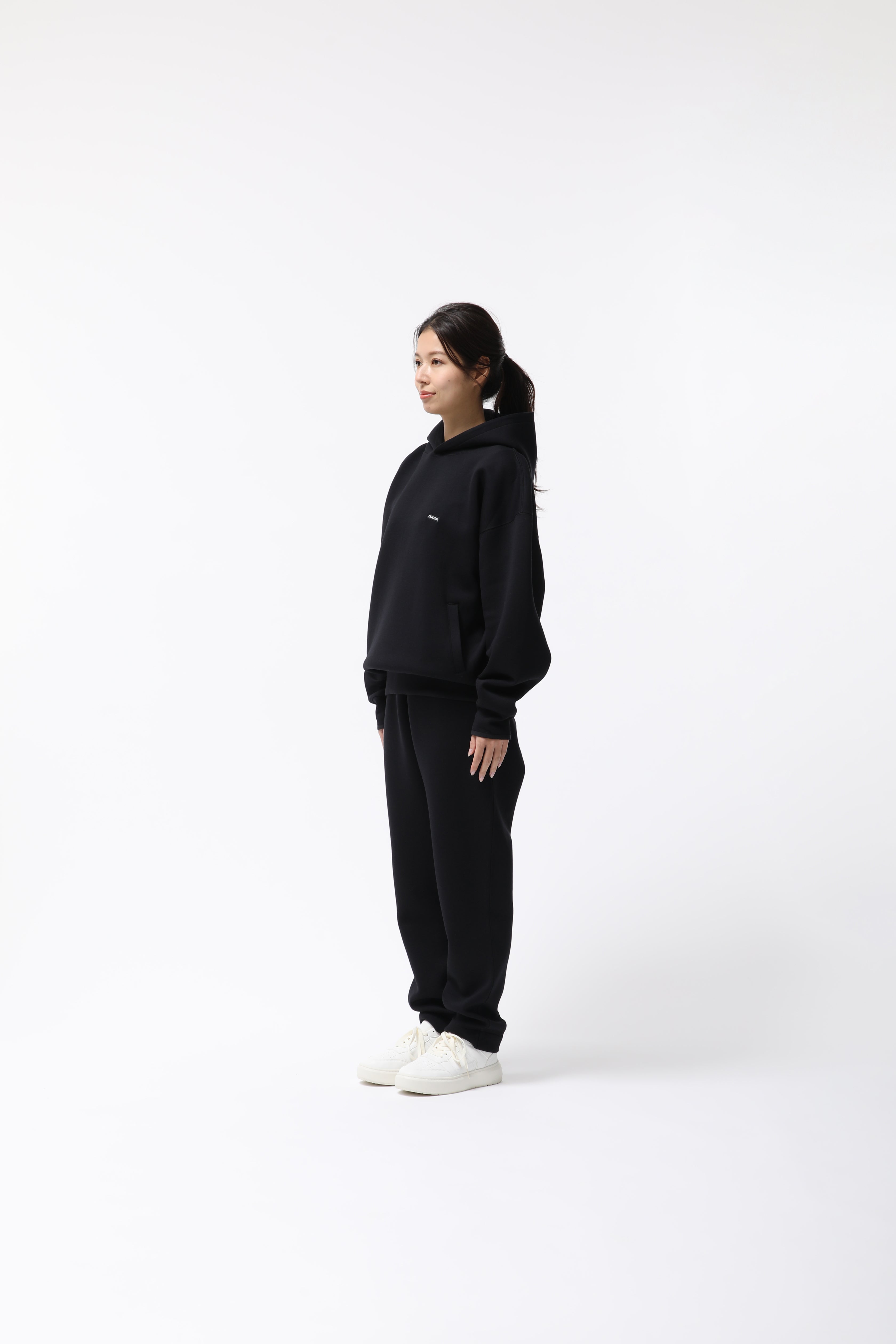 MIGARU Tech Sweat Pullover Hoodie / Long Pants Tapered