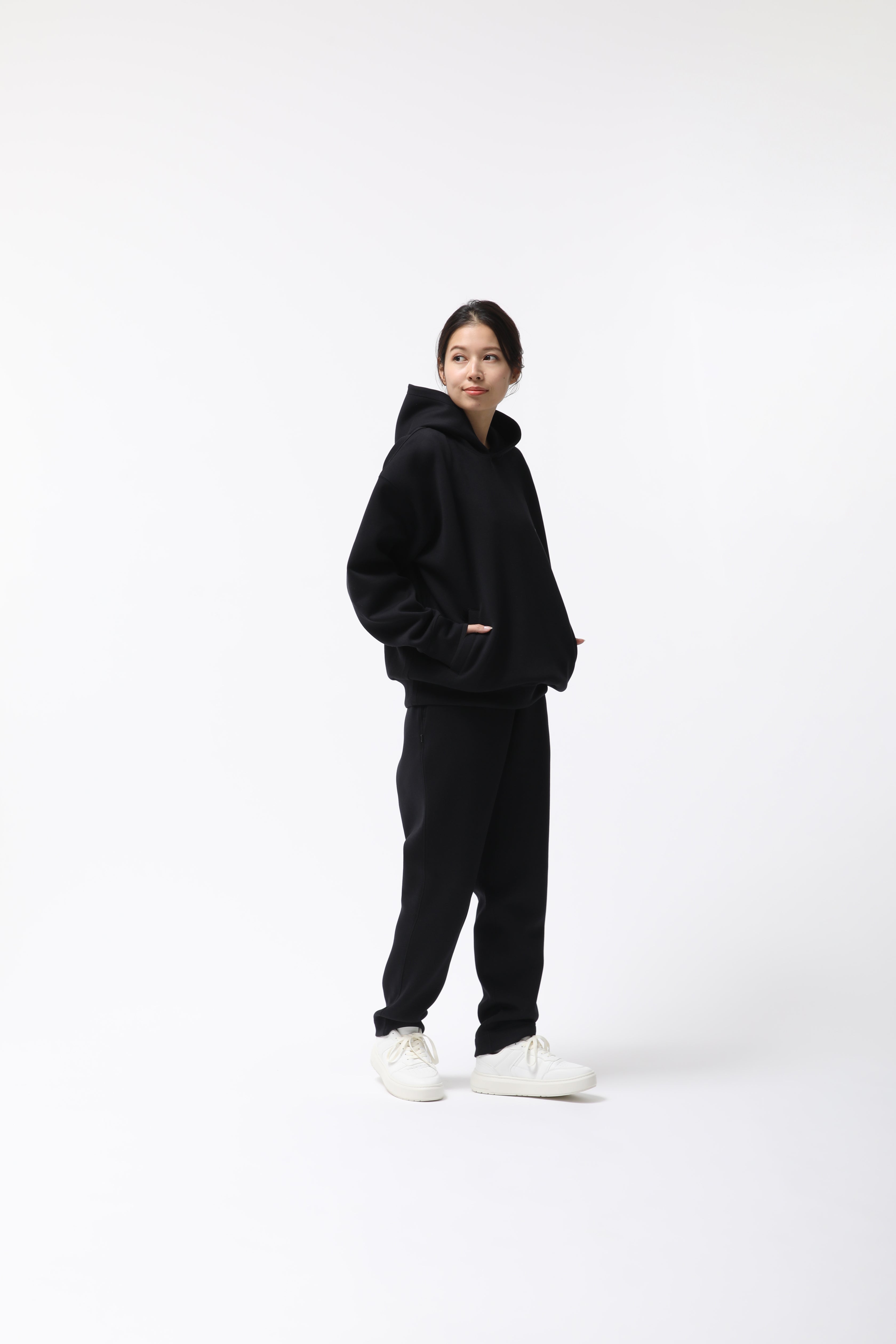 MIGARU Tech Sweat Pullover Hoodie / Long Pants Tapered