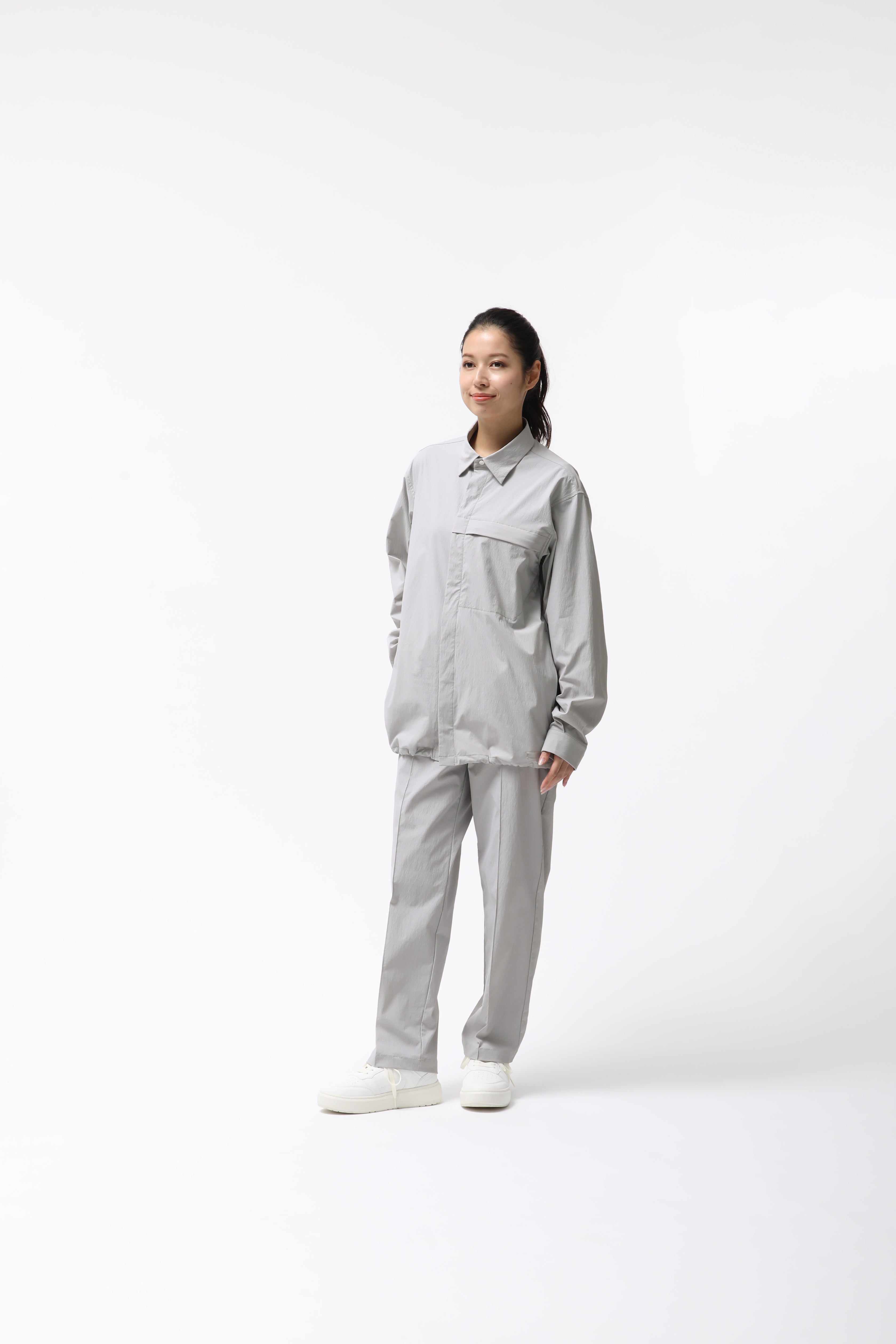 MIGARU Nylon Woven Jacket Packable / Long Pants Packable