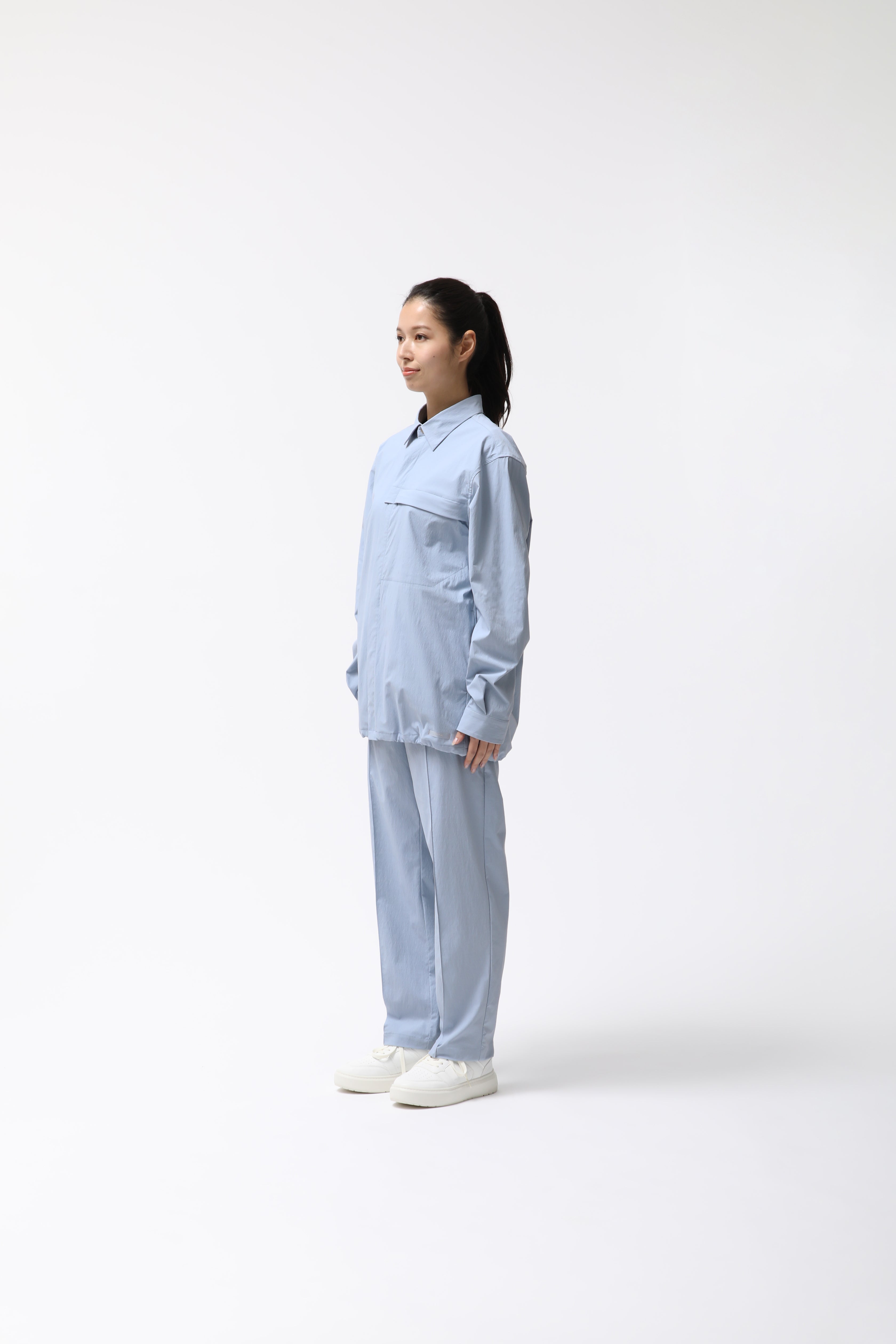 MIGARU Nylon Woven Jacket Packable / Long Pants Packable