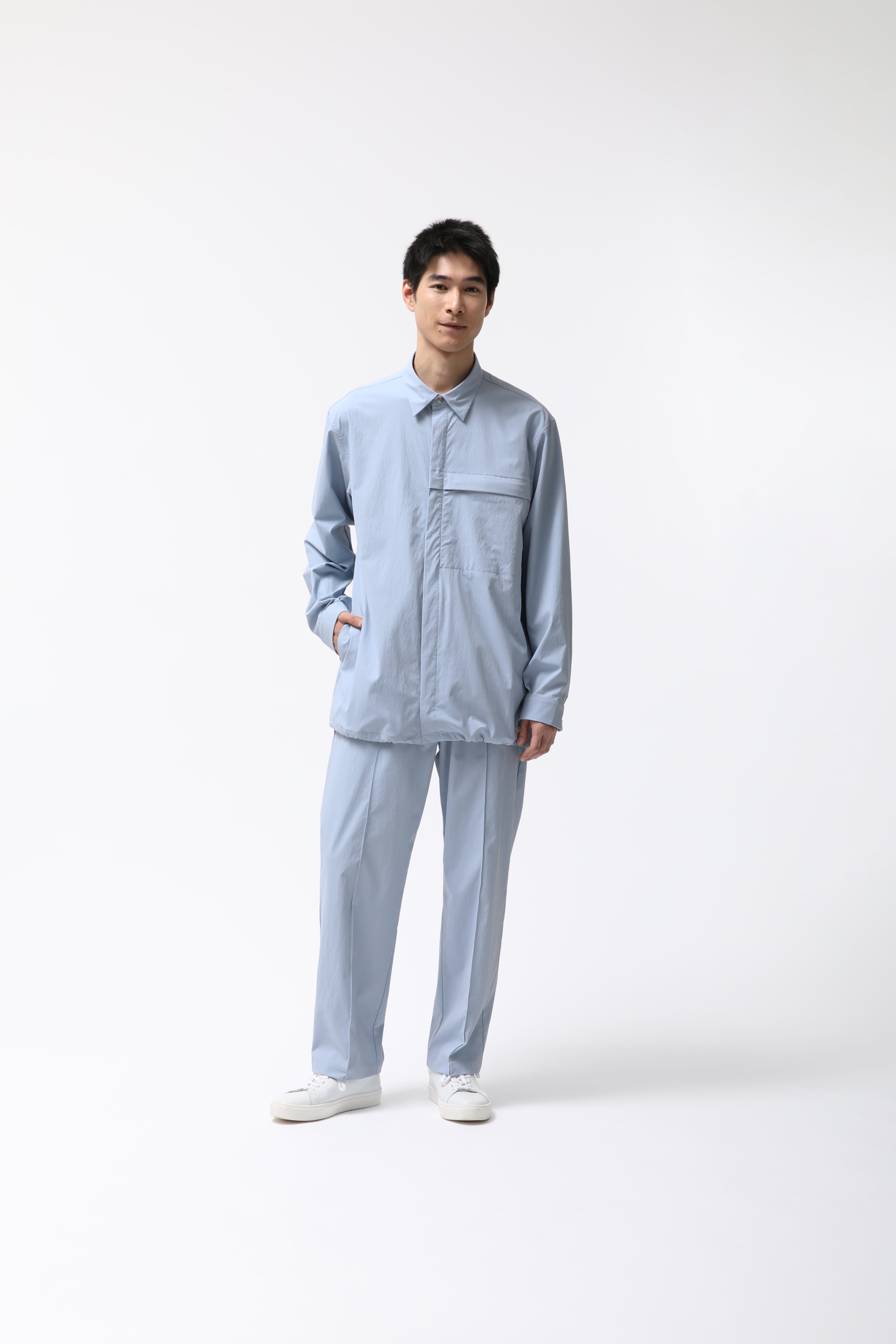MIGARU Nylon Woven Jacket Packable / Long Pants Packable