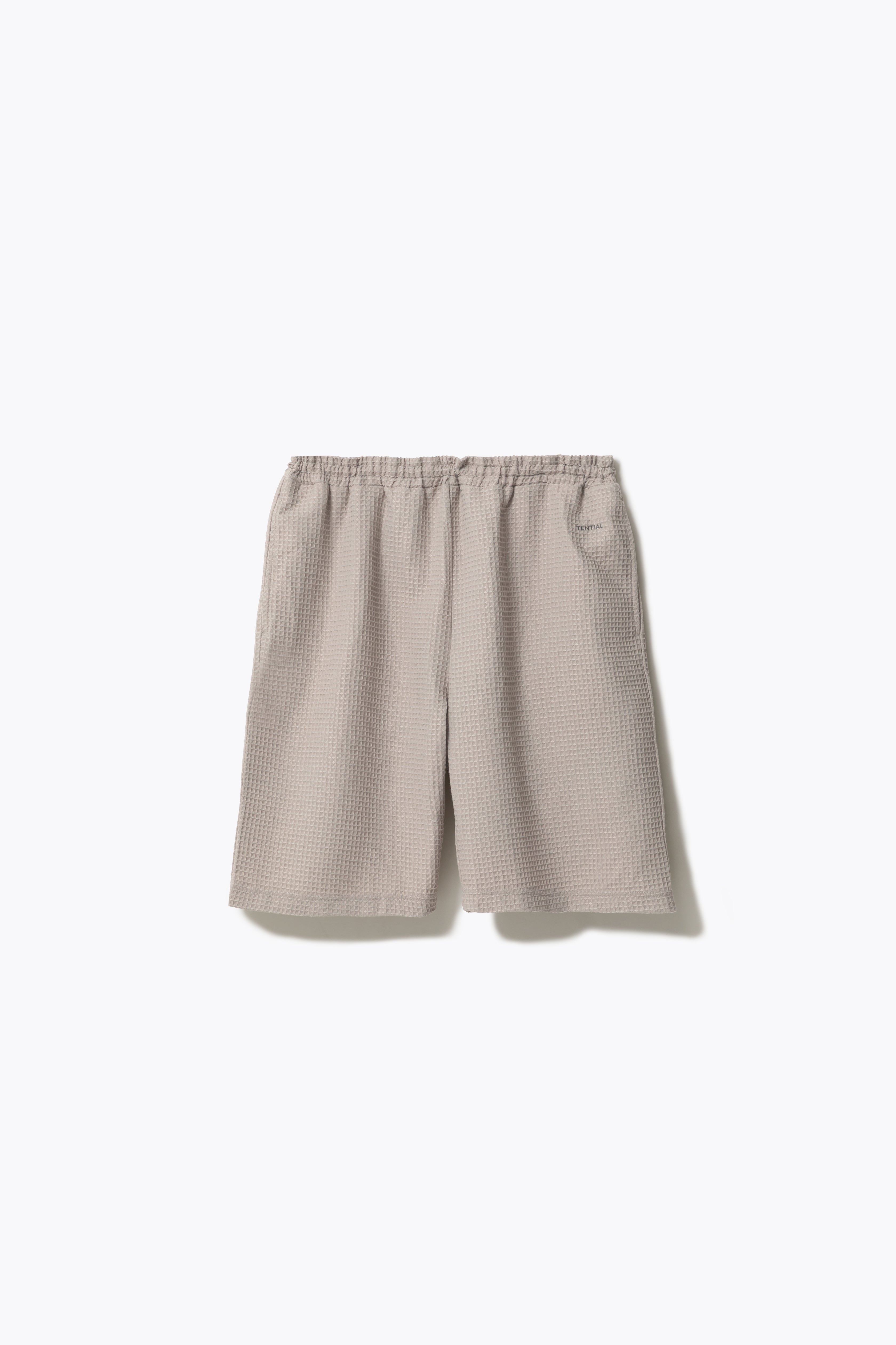 BAKUNE Waffle Men's Short Sleeve Button Down Pullover / Short Pants
