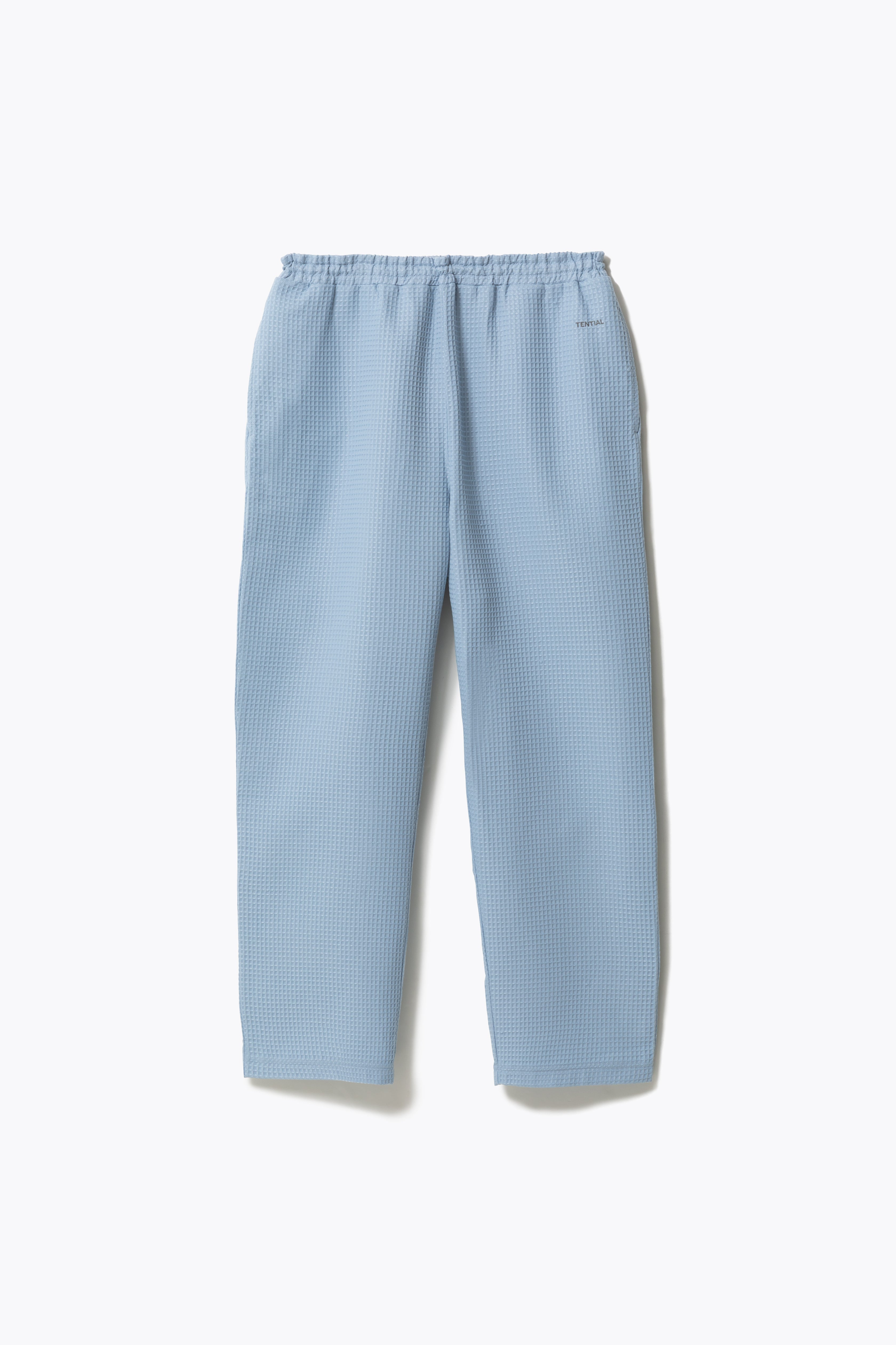 BAKUNE Waffle Men's Long Sleeve Button Down Pullover / Long Pants
