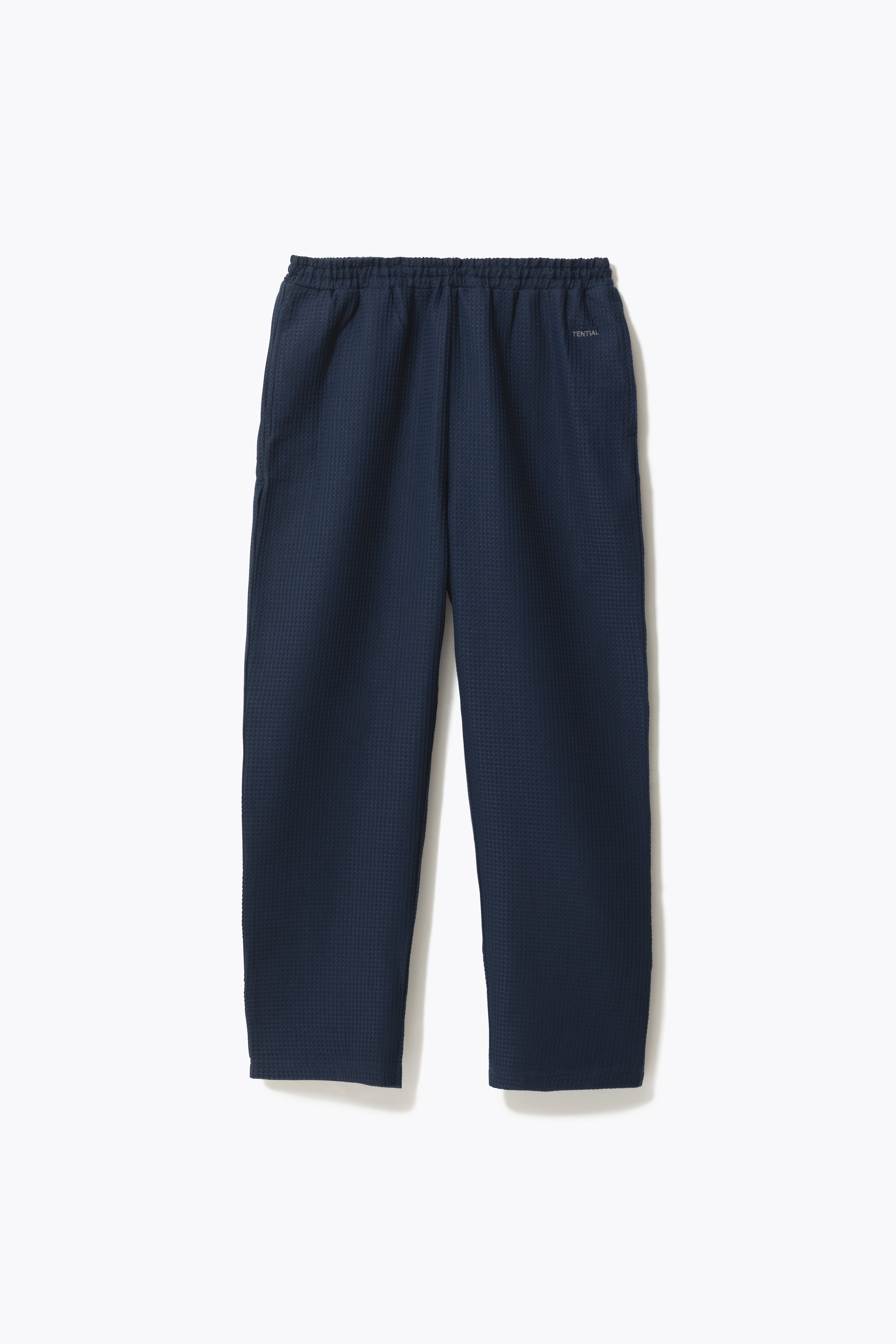 BAKUNE Waffle Men's Long Sleeve Button Down Pullover / Long Pants