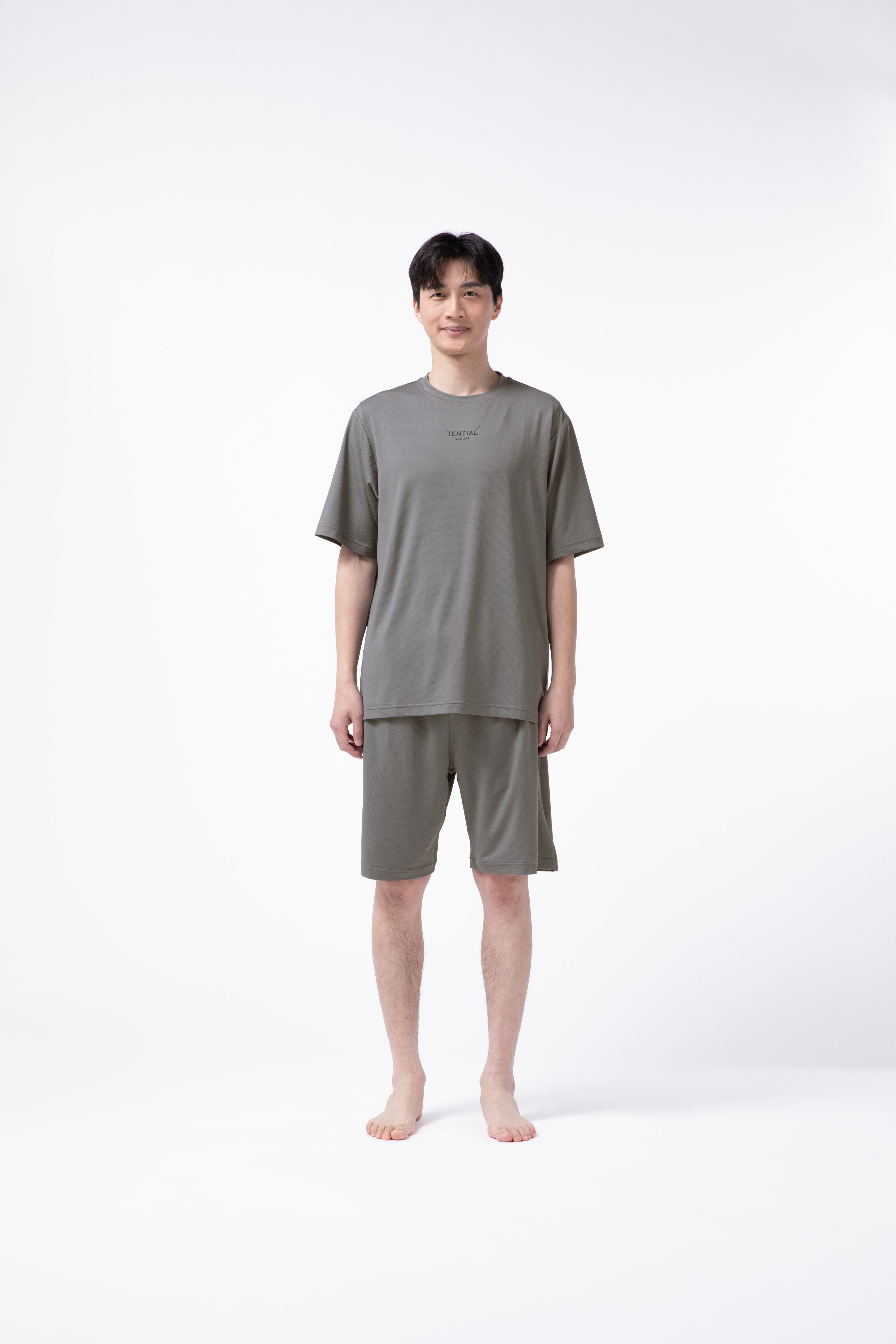 BAKUNE Mesh Short Sleeve T-Shirt / Short Pants