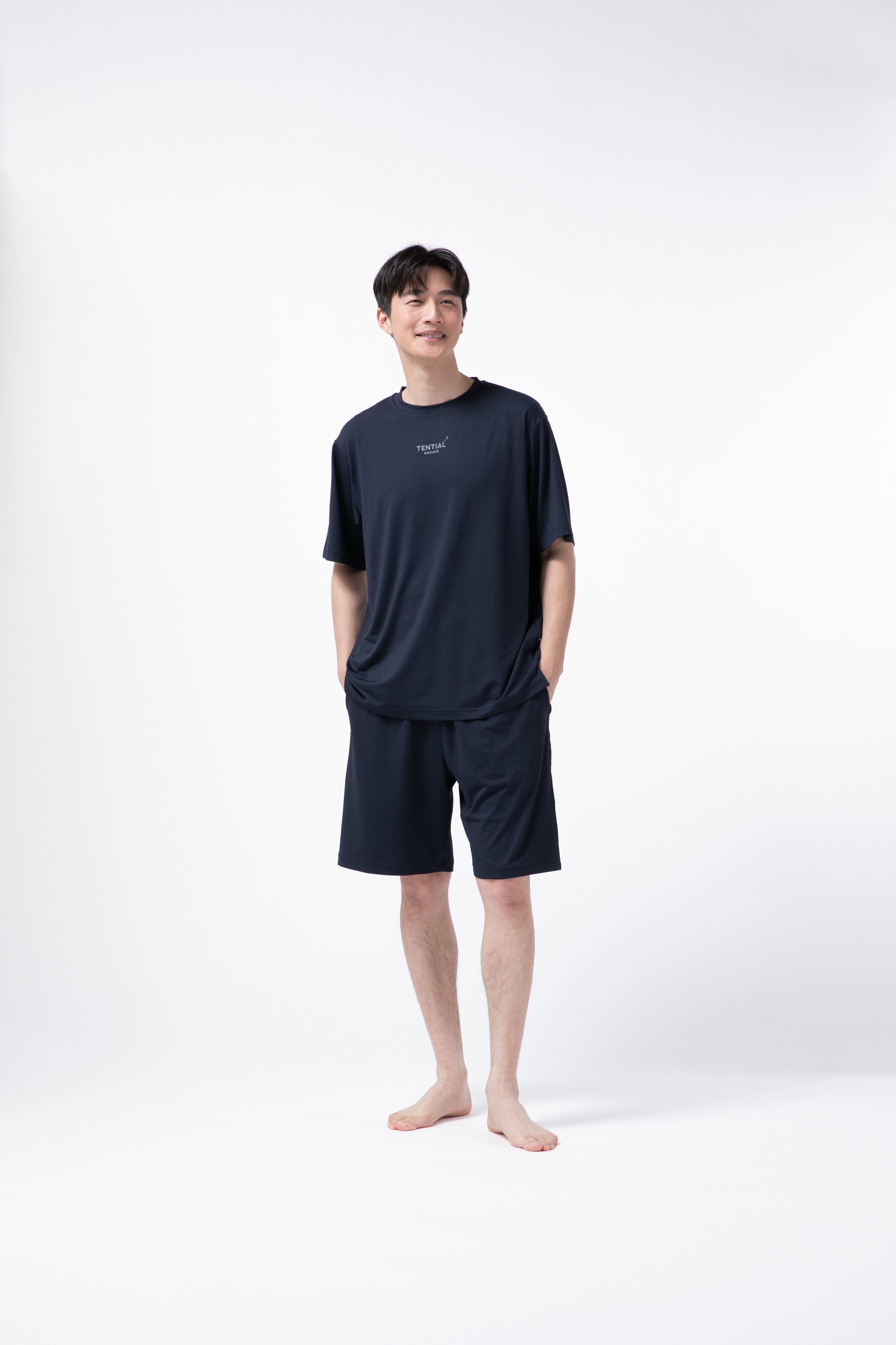 BAKUNE Mesh Short Sleeve T-Shirt / Short Pants