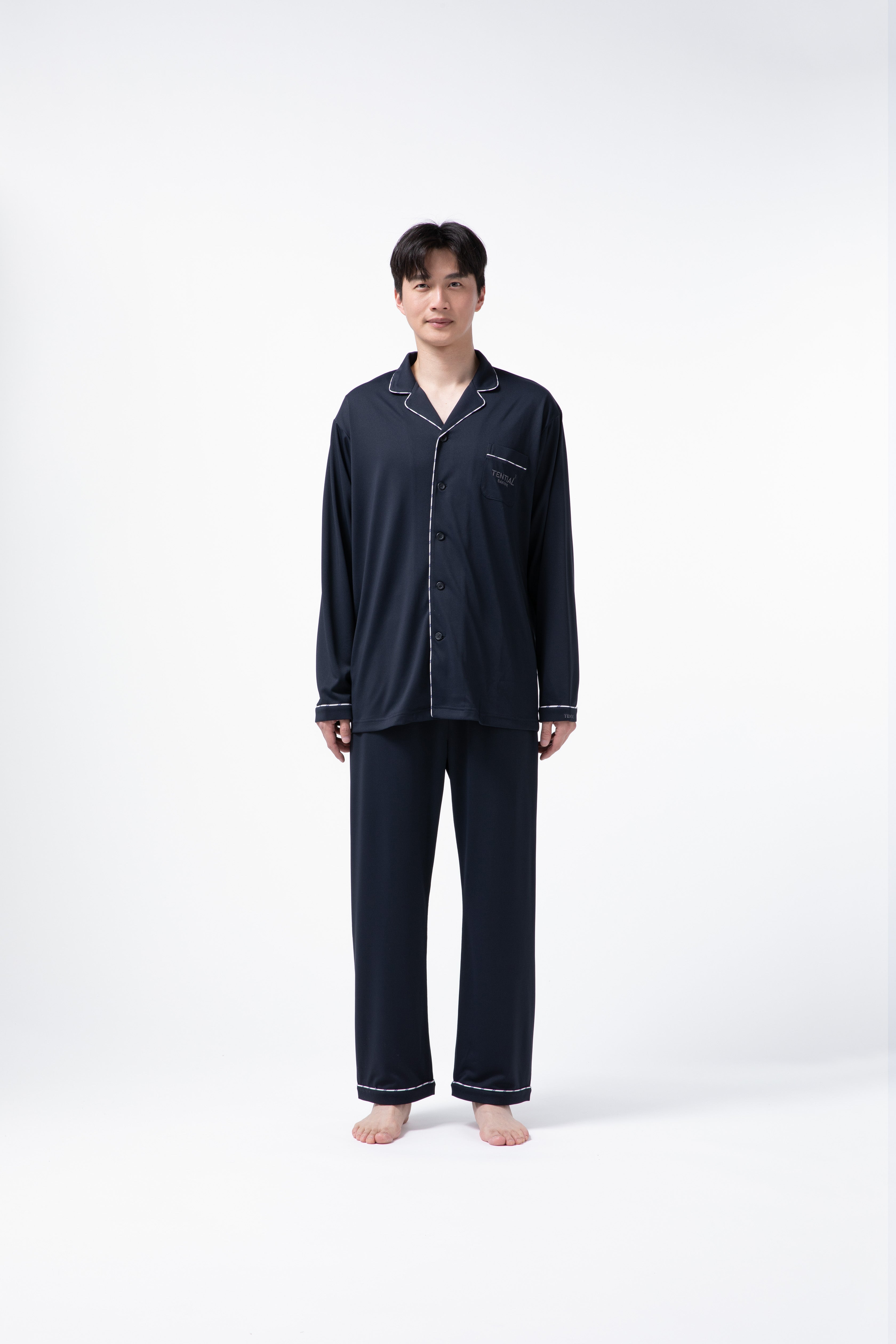 BAKUNE Pajamas Dry Long Sleeve Shirt / Long Pants