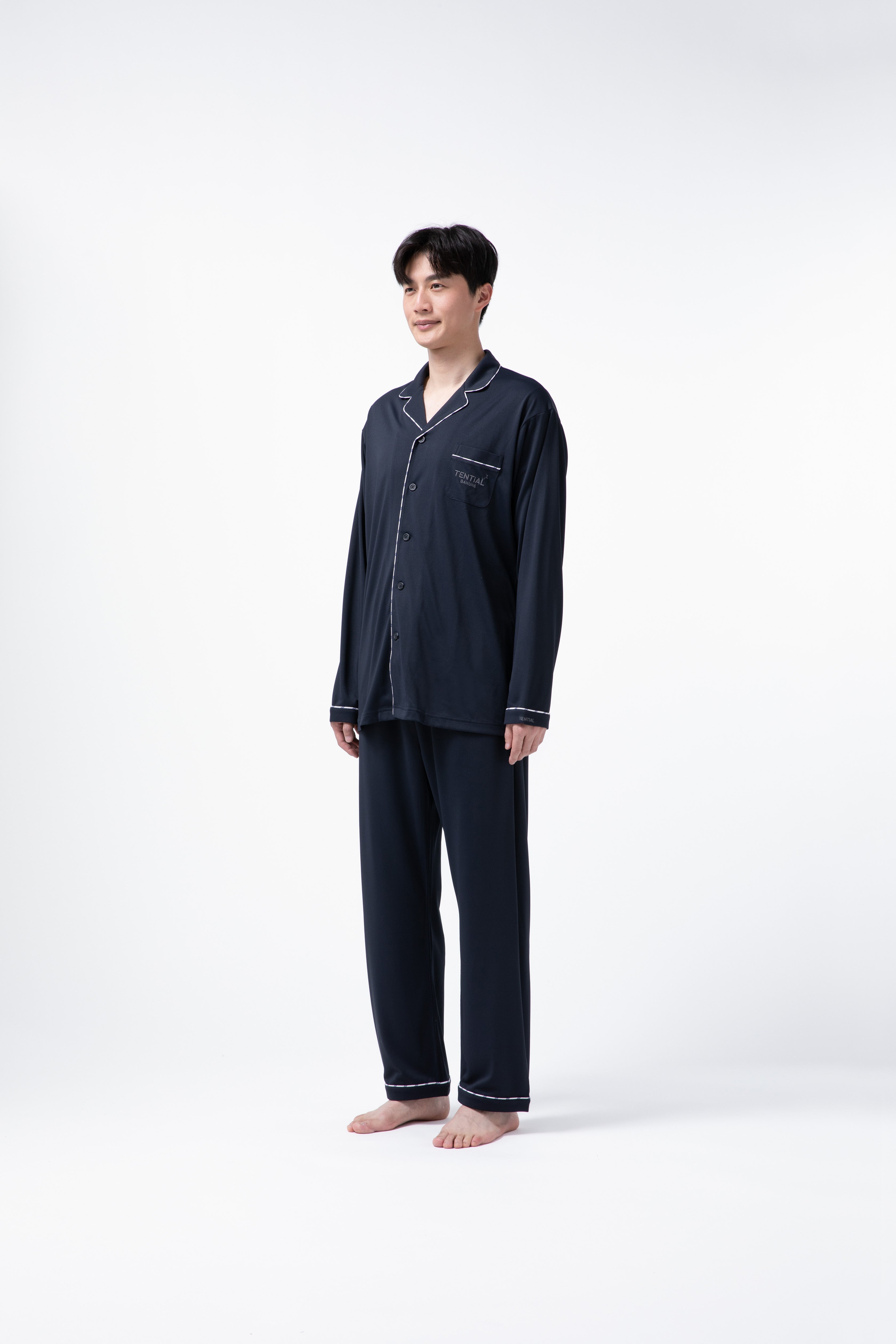 BAKUNE Pajamas Dry Long Sleeve Shirt / Long Pants