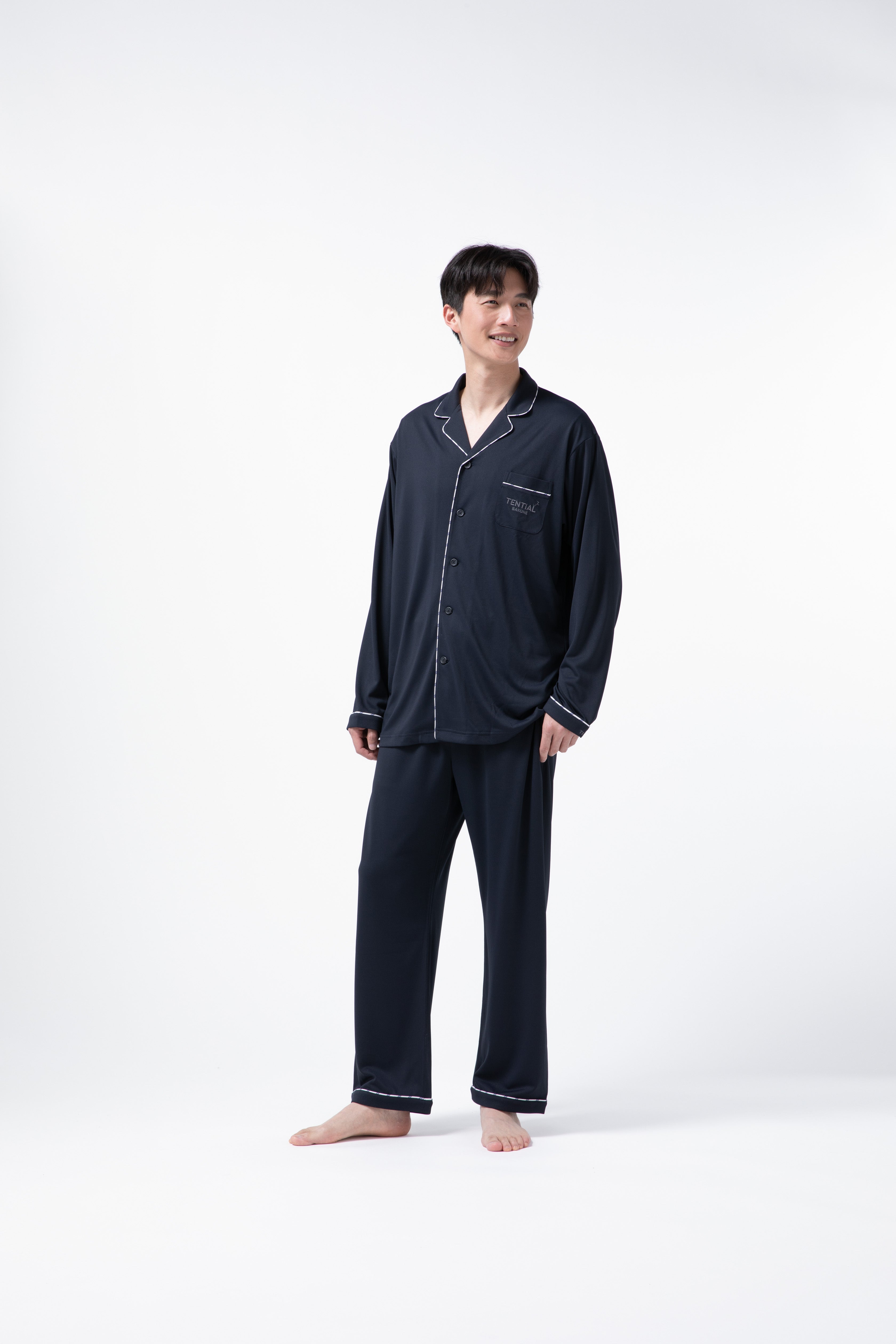 BAKUNE Pajamas Dry Long Sleeve Shirt / Long Pants