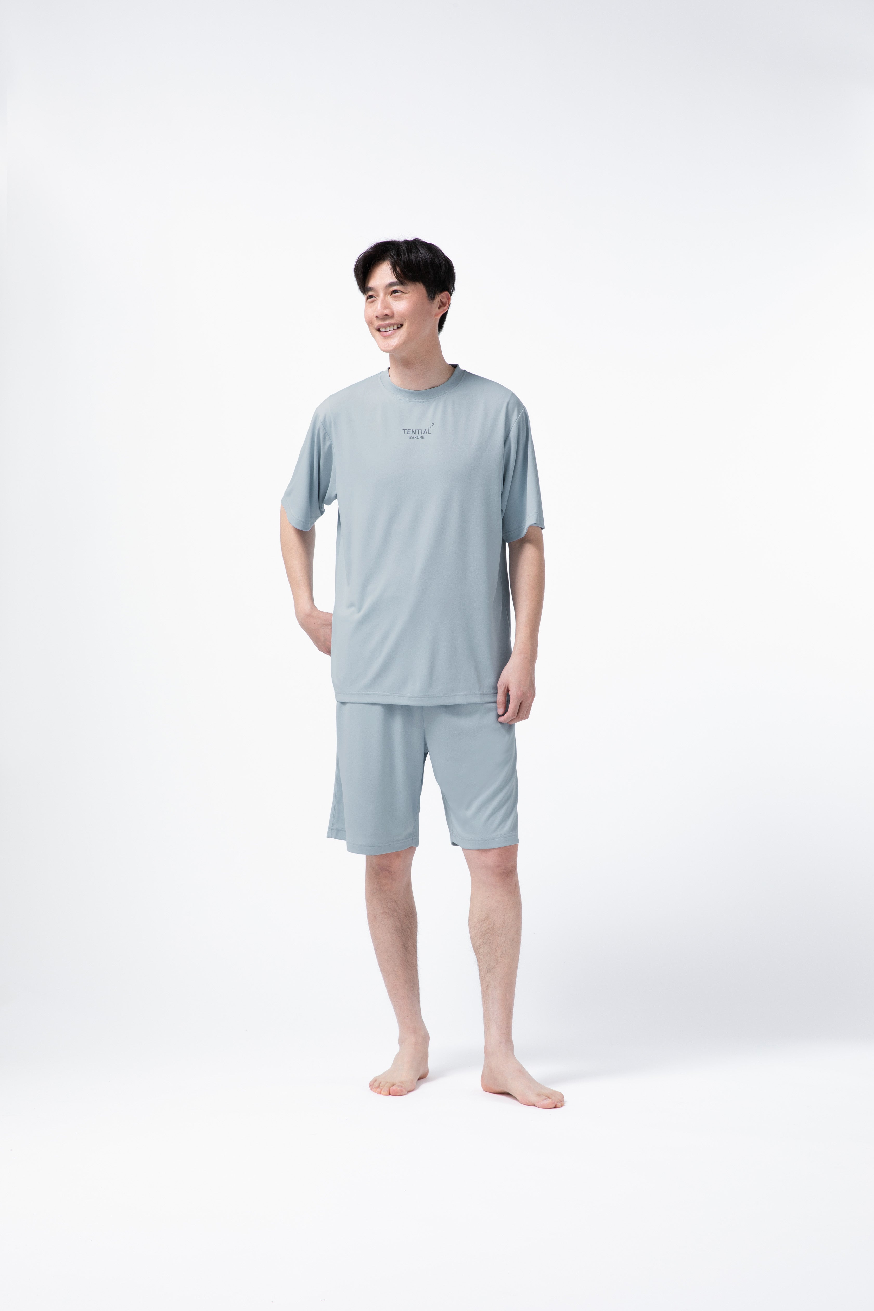 BAKUNE Dry Men's Short Sleeve T-Shirt / Short Pants