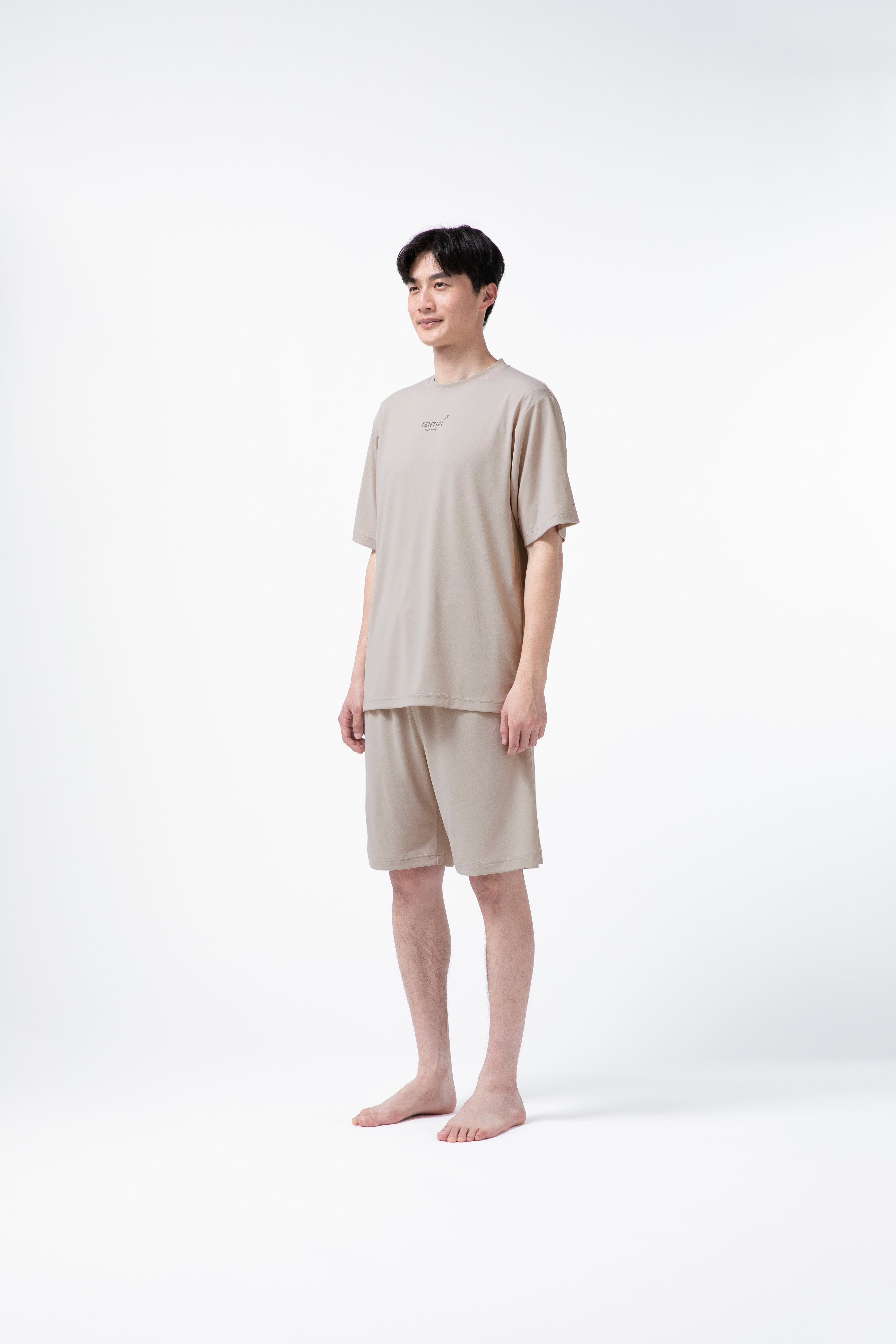 BAKUNE Dry Men's Short Sleeve T-Shirt / Short Pants