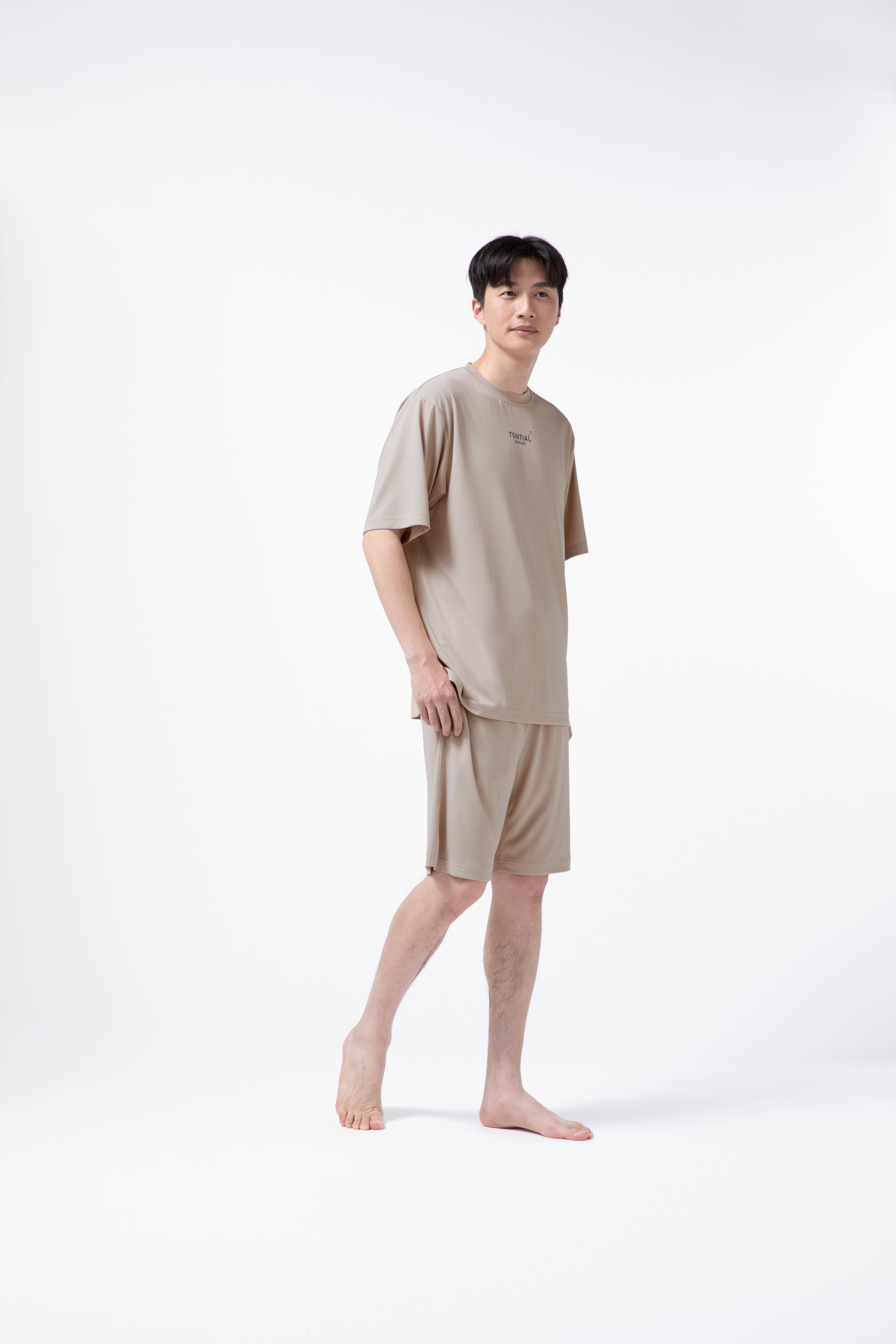 BAKUNE Dry Men's Short Sleeve T-Shirt / Short Pants