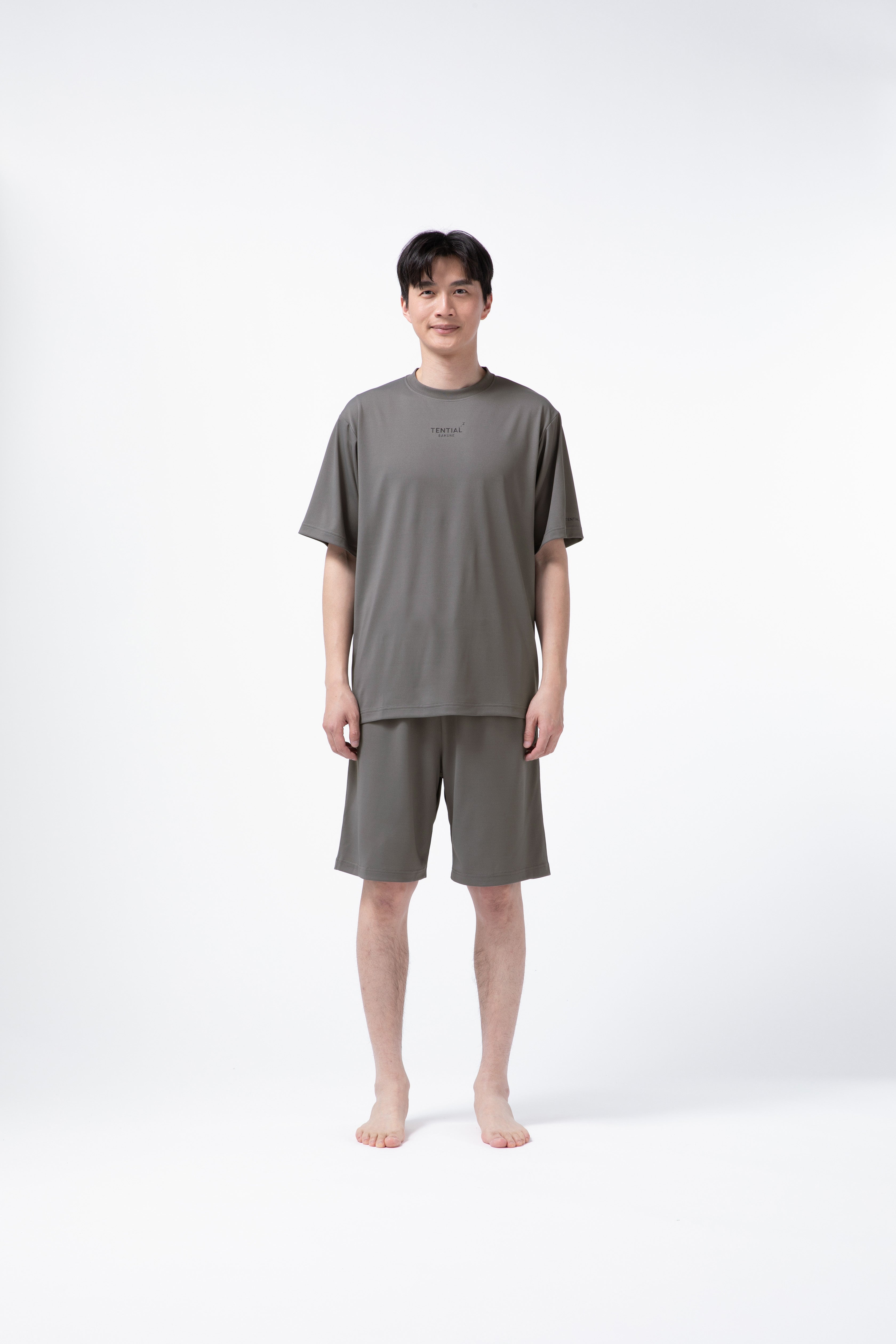 BAKUNE Dry Men's Short Sleeve T-Shirt / Short Pants
