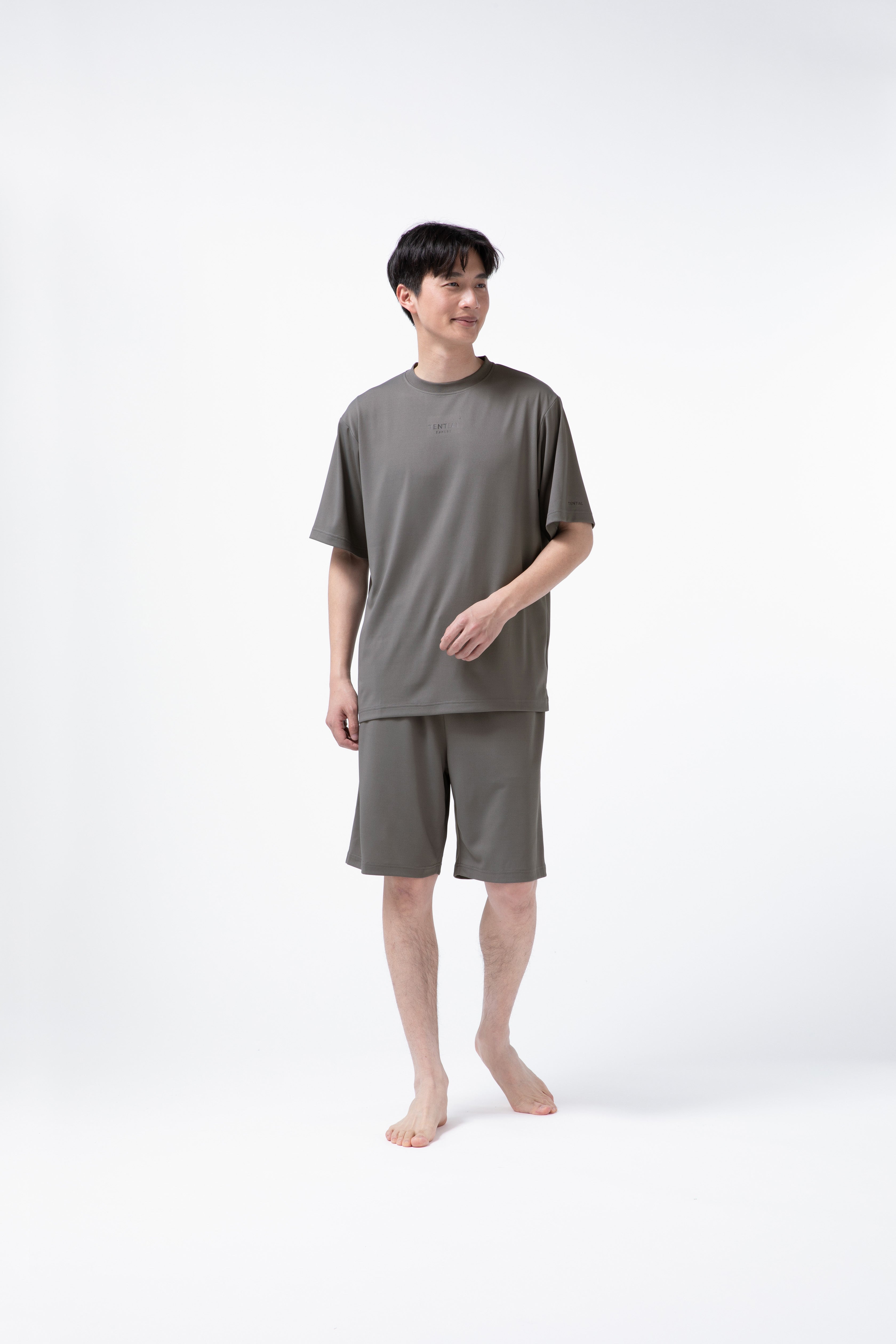 BAKUNE Dry Men's Short Sleeve T-Shirt / Short Pants
