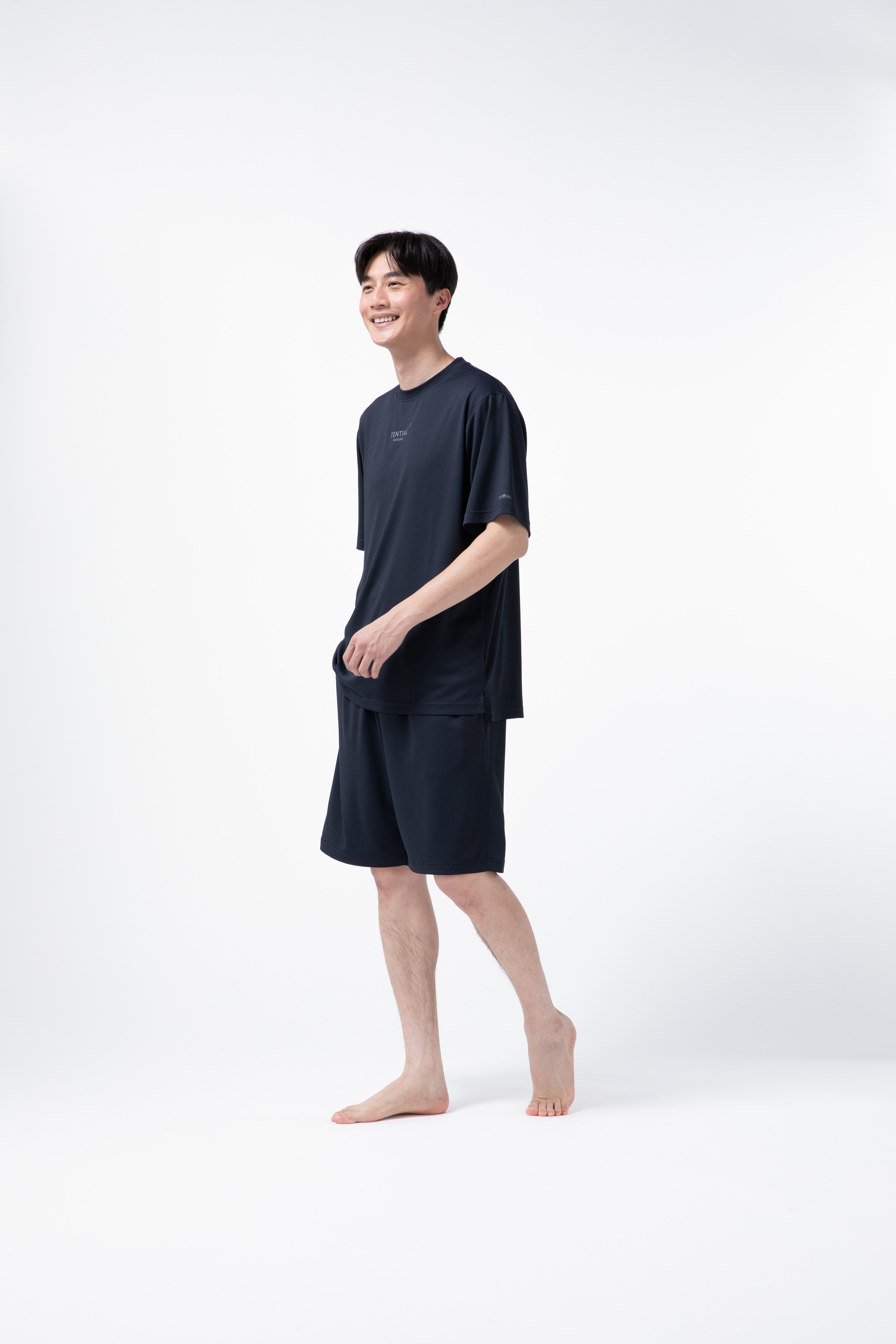 BAKUNE Dry Men's Short Sleeve T-Shirt / Short Pants