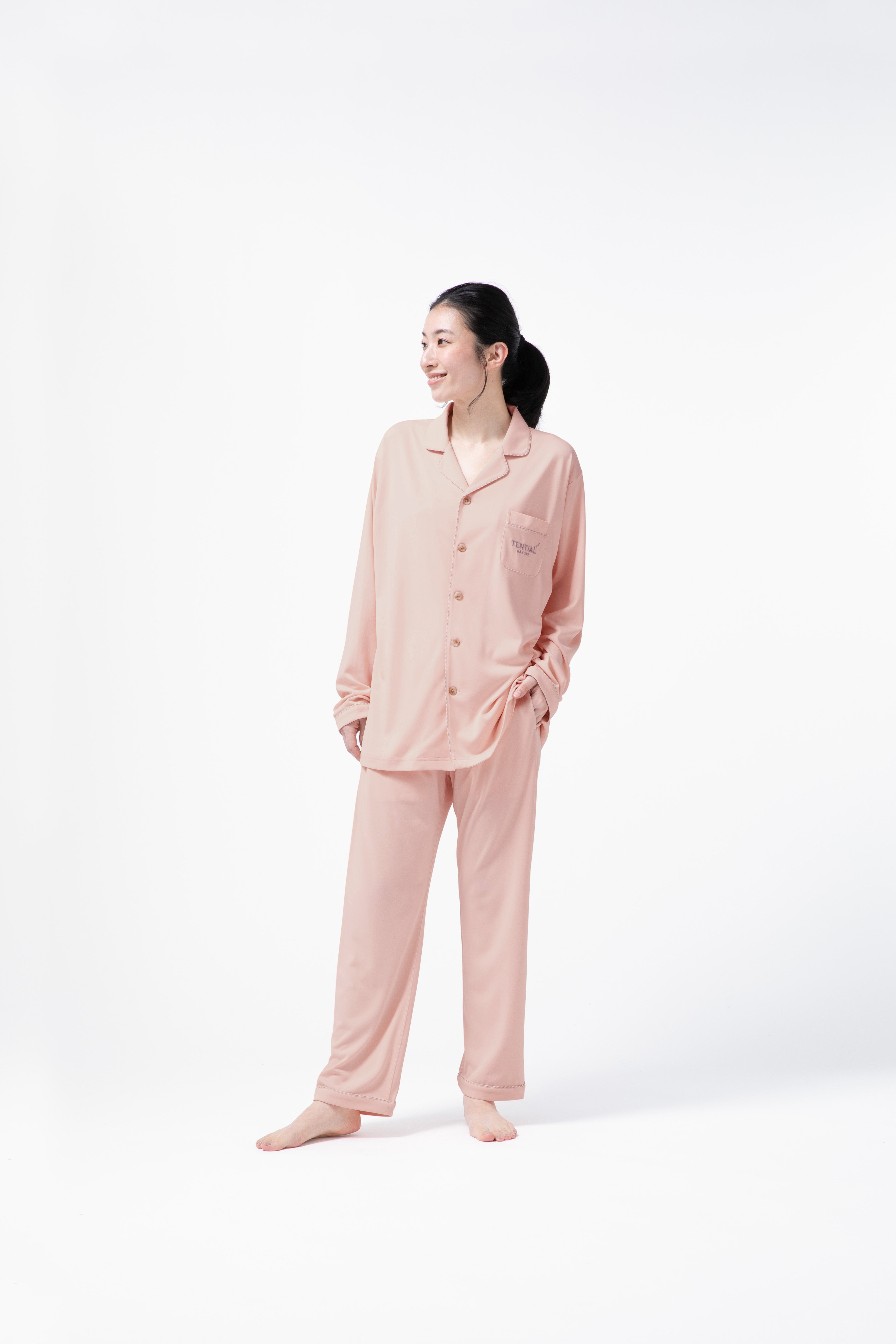 BAKUNE Pajamas Dry Long Sleeve Shirt / Long Pants