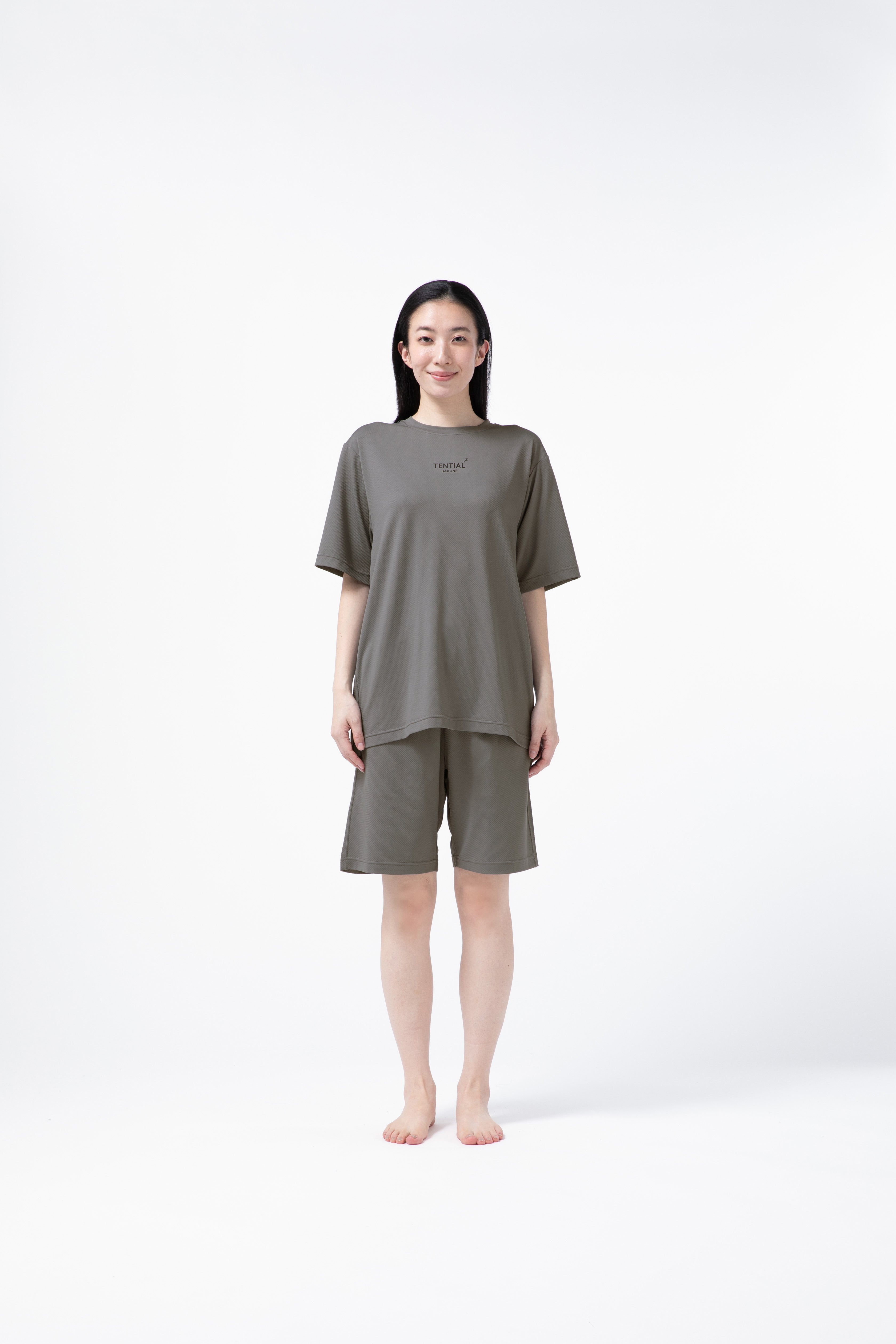 BAKUNE Mesh Short Sleeve T-Shirt / Short Pants
