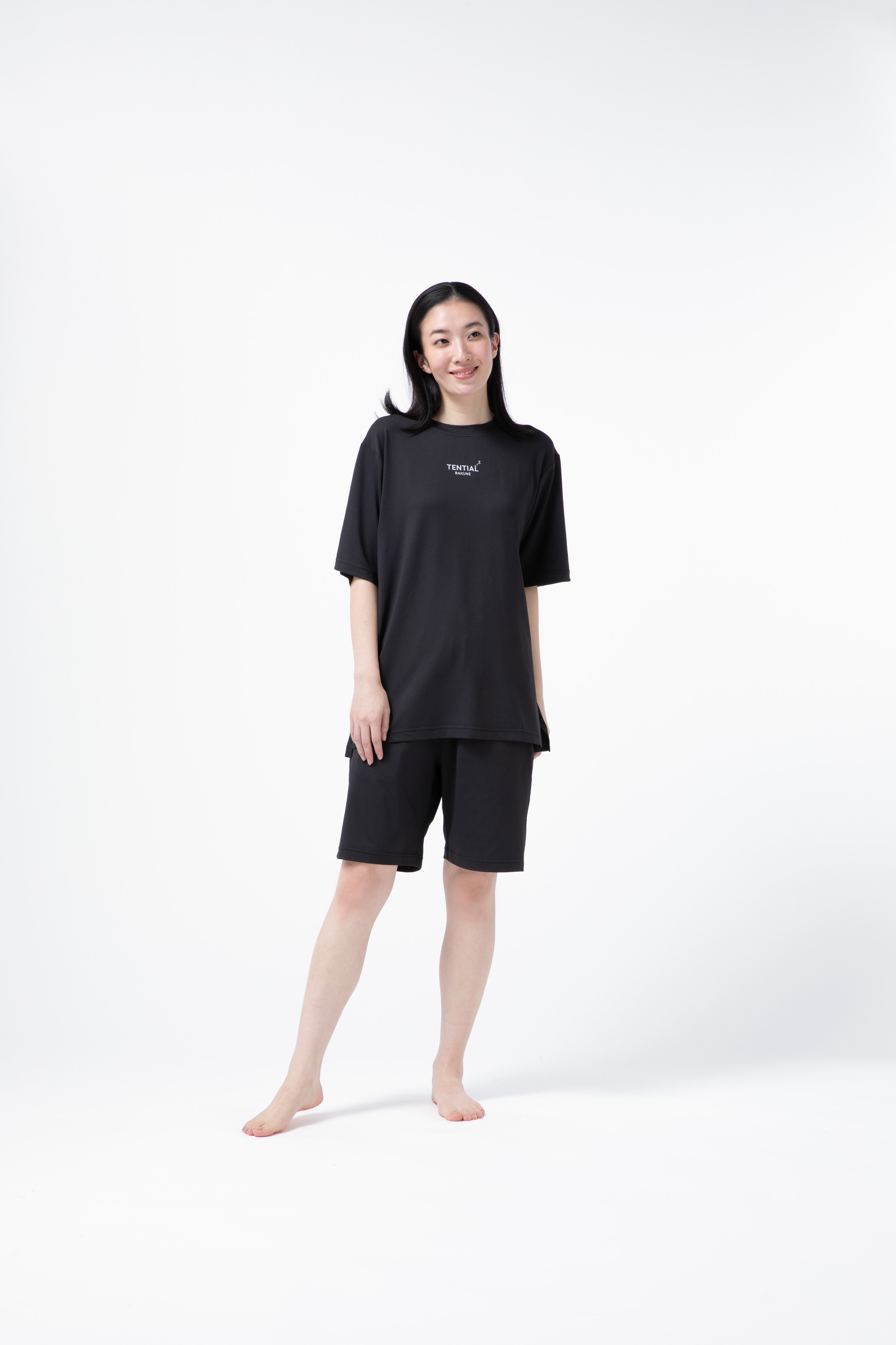 BAKUNE Mesh Short Sleeve T-Shirt / Short Pants