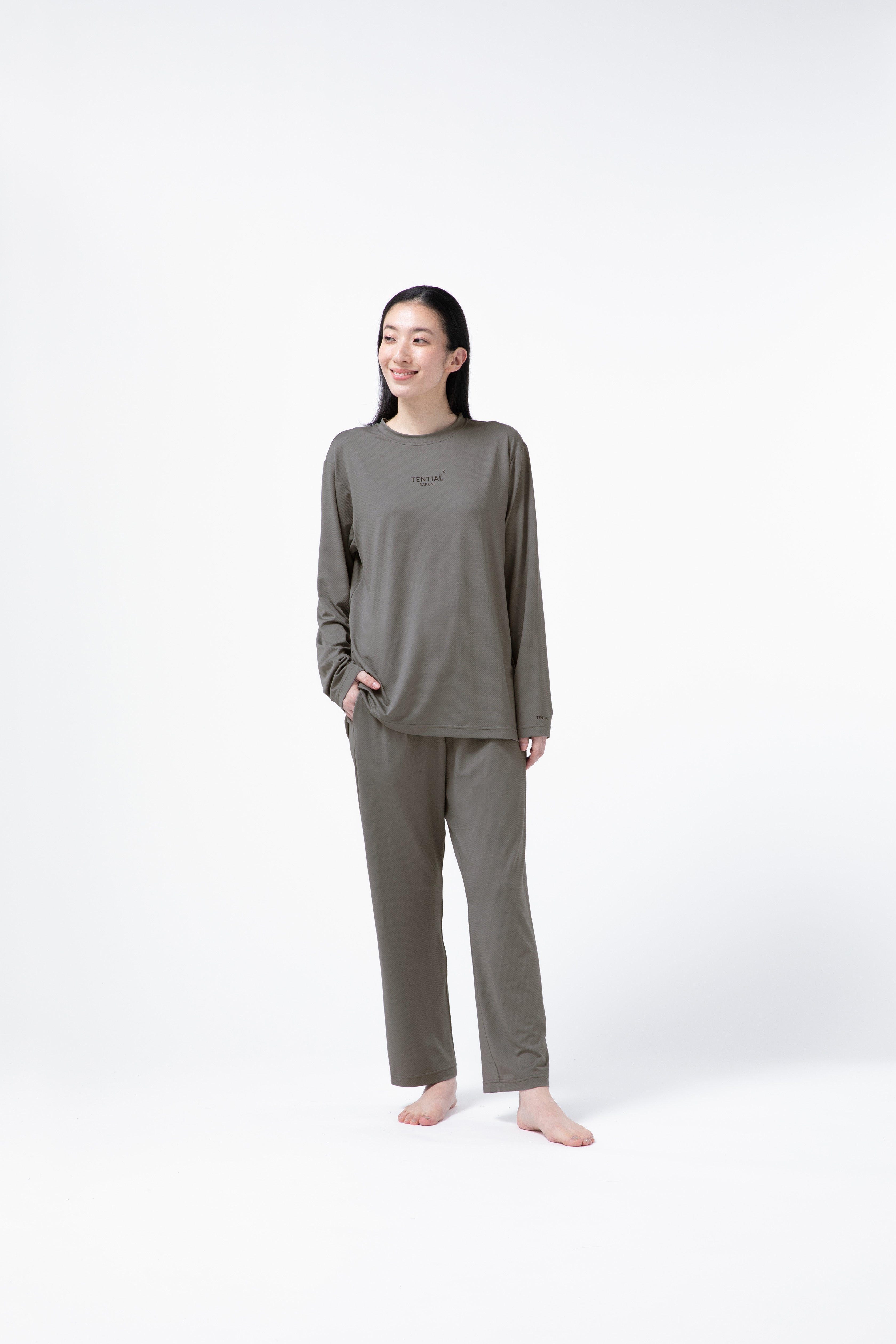 BAKUNE Mesh Long Sleeve T-Shirt / Long Pants