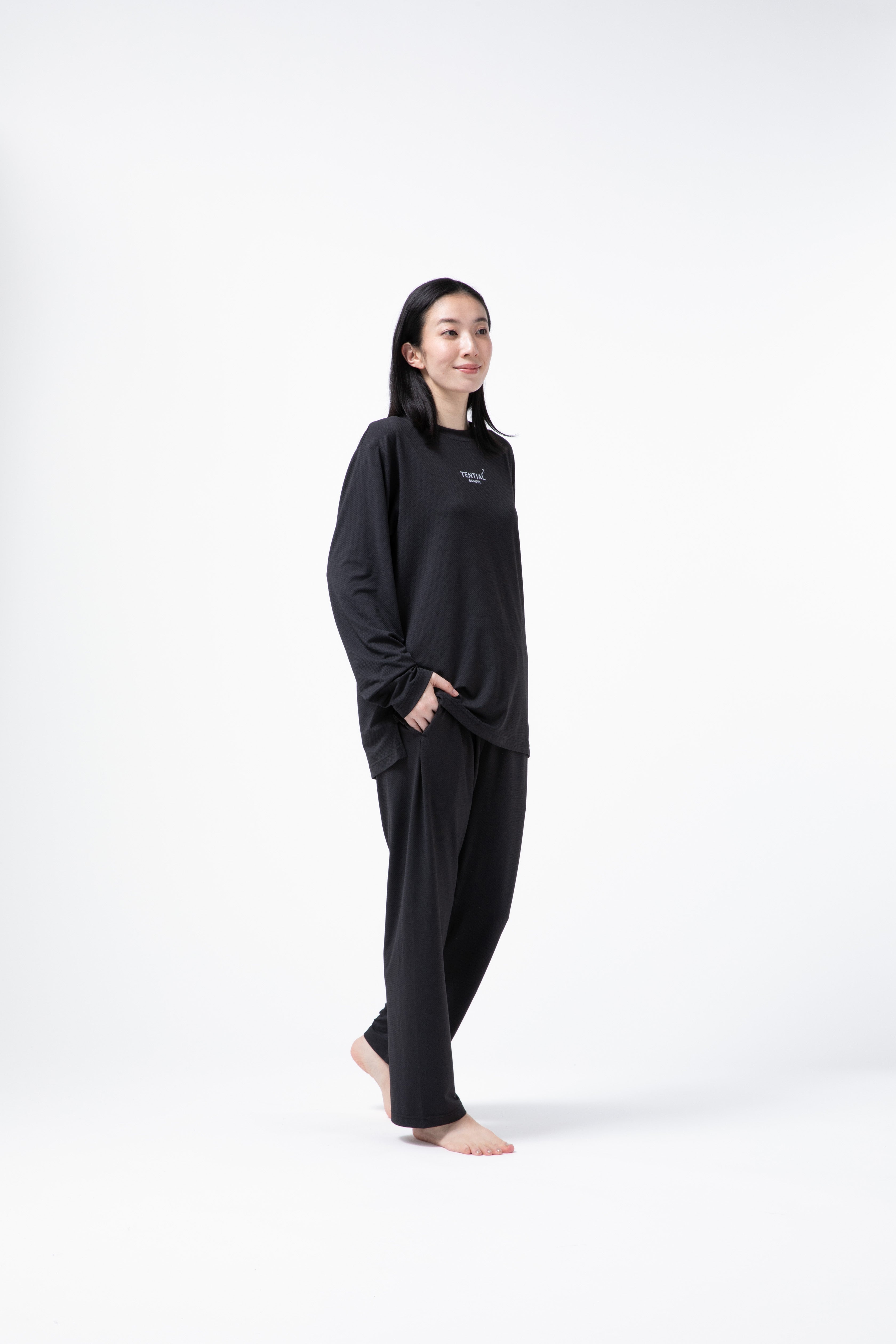 BAKUNE Mesh Long Sleeve T-Shirt / Long Pants