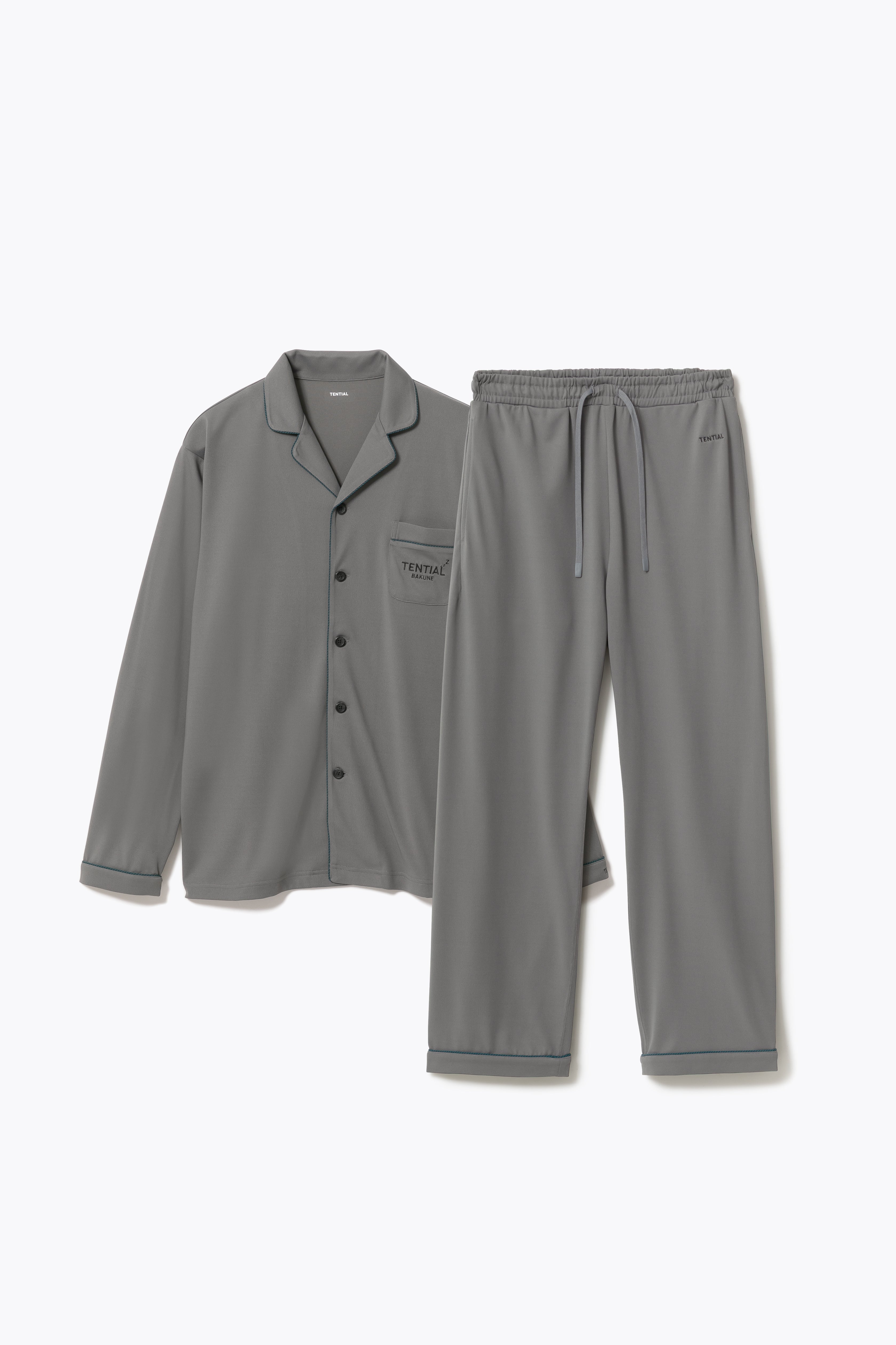 BAKUNE Pajamas Dry Long Sleeve Shirt / Long Pants