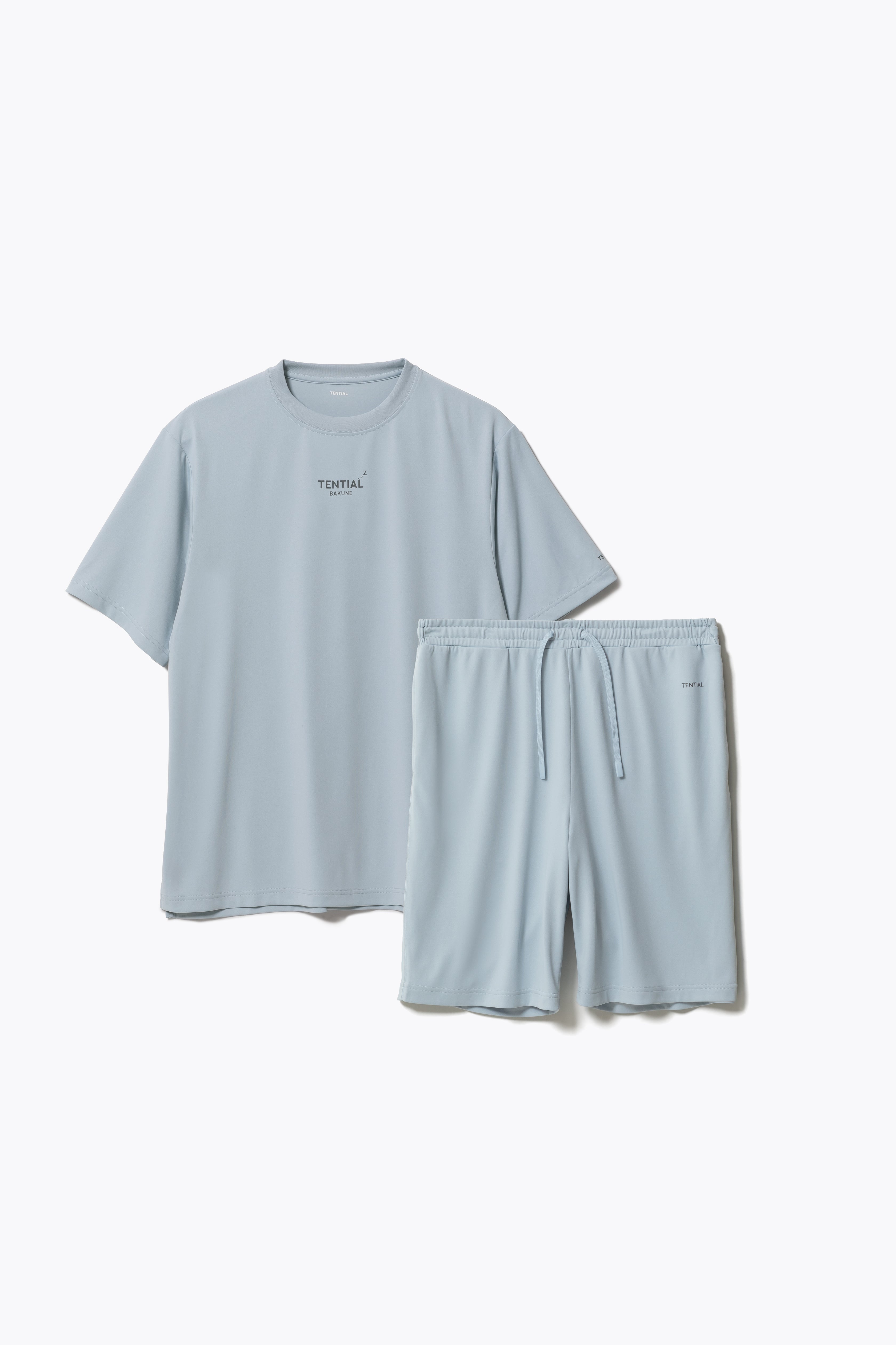 BAKUNE Dry Men's Short Sleeve T-Shirt / Short Pants