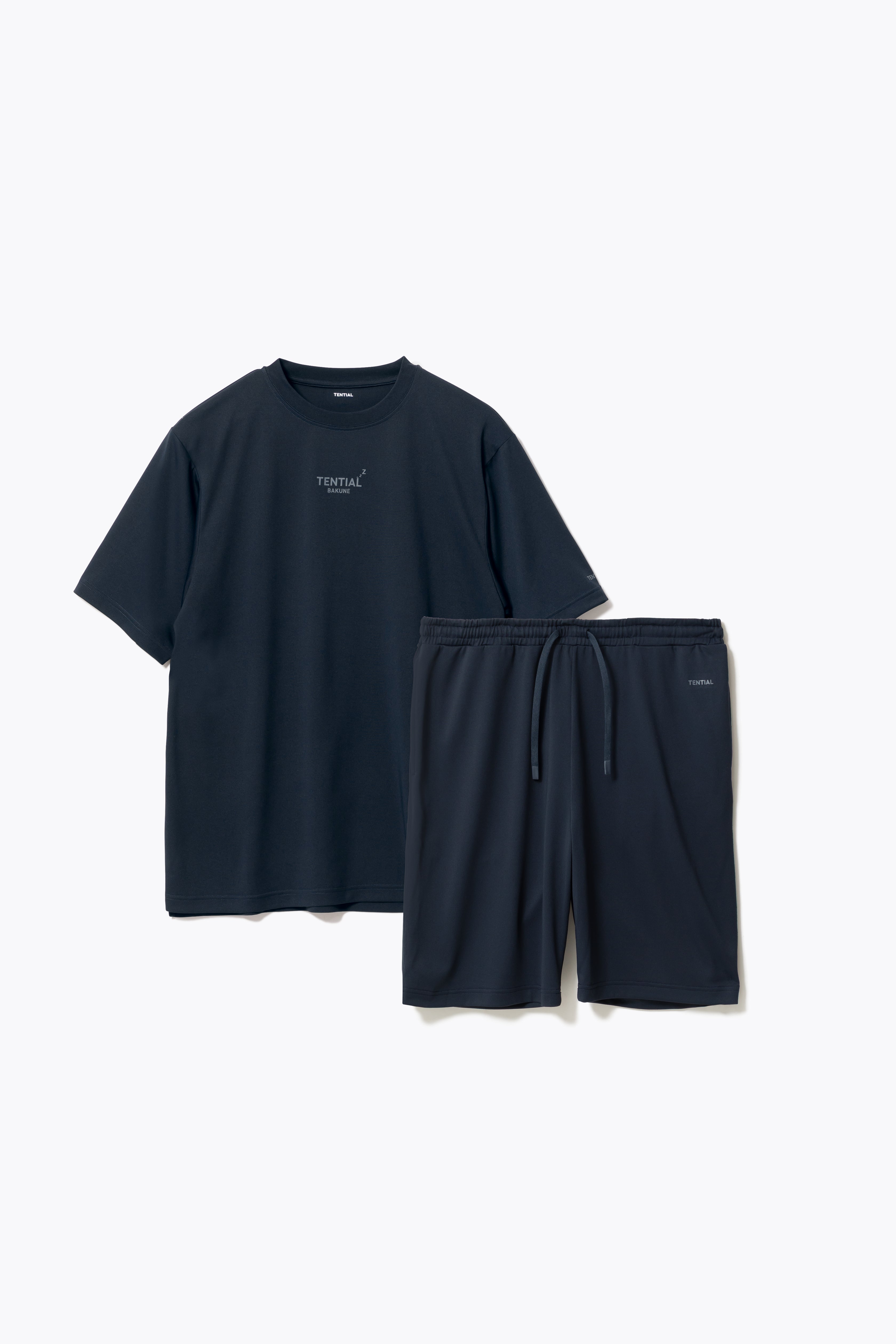 BAKUNE Dry Men's Short Sleeve T-Shirt / Short Pants