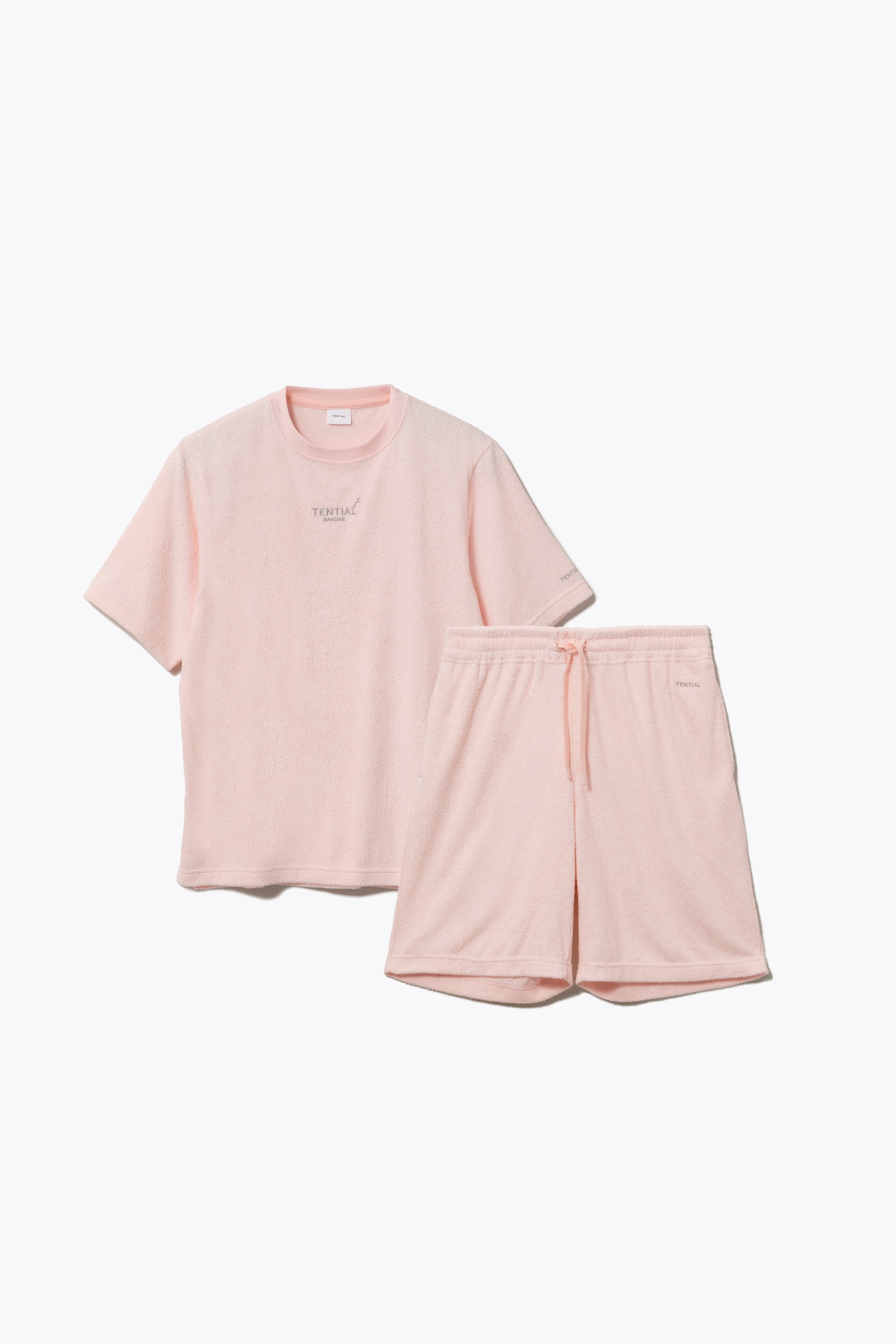 BAKUNE Pile Short Sleeve T-Shirt / Short Pants