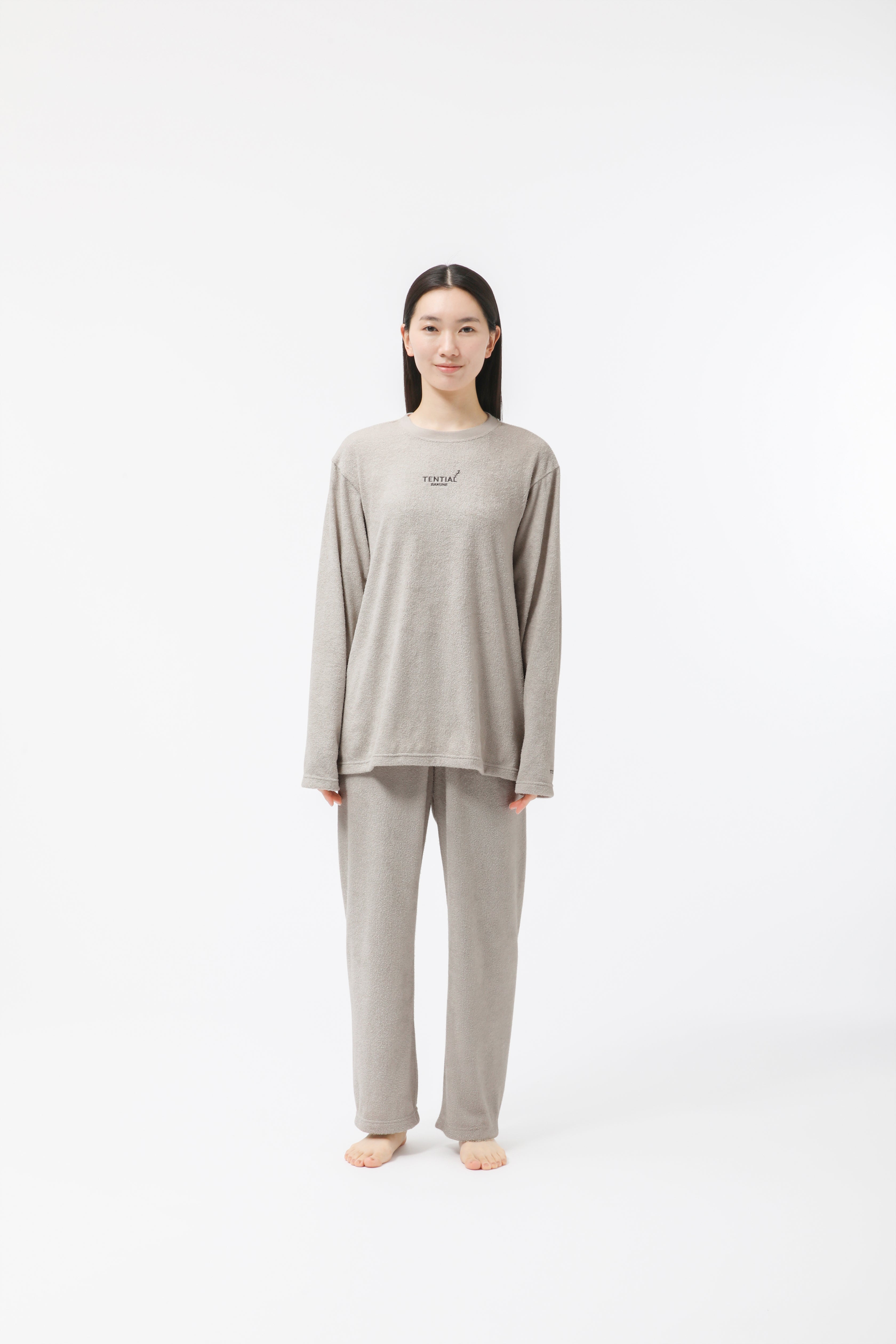BAKUNE Pile Long Sleeve T-Shirt / Long Pants
