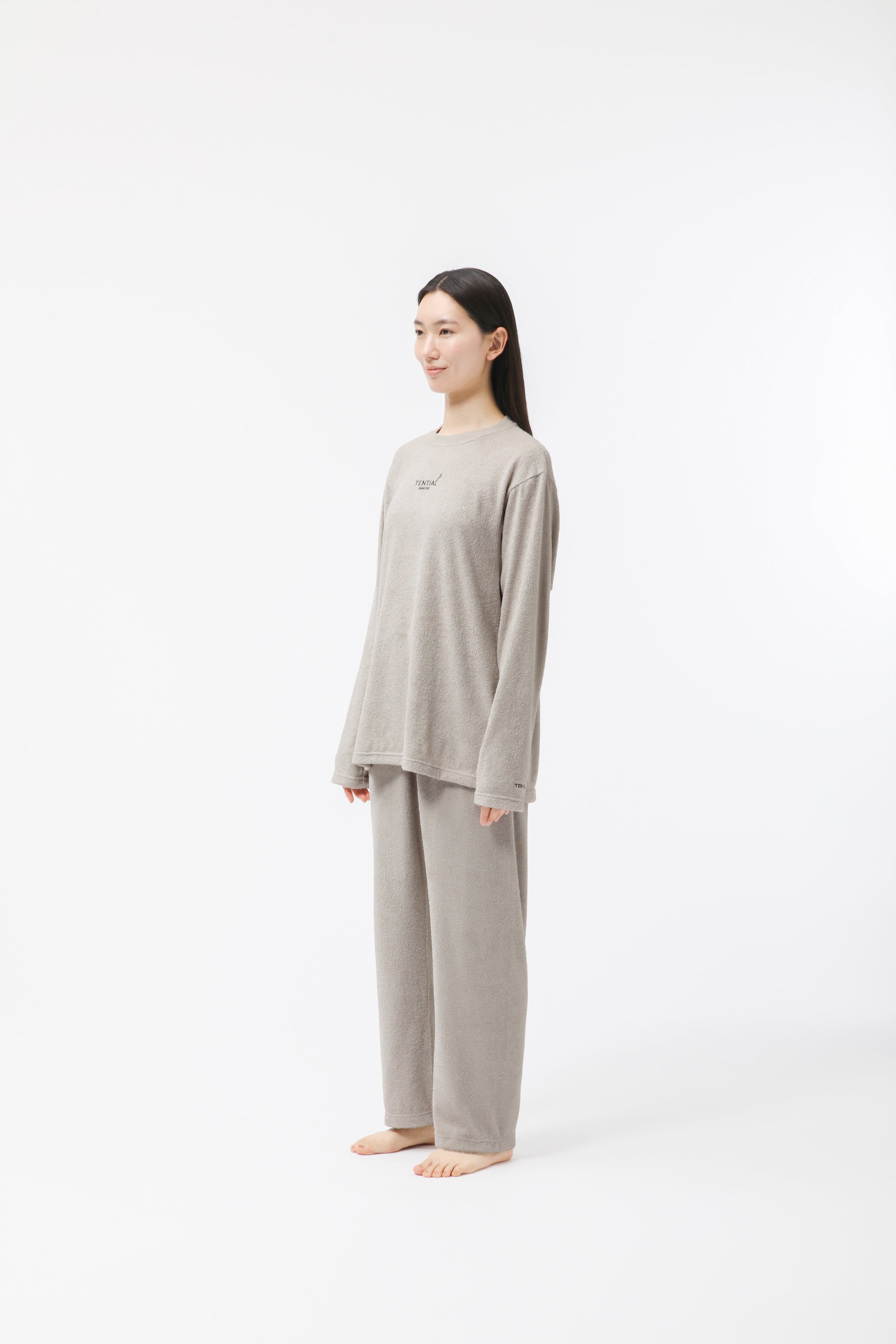 BAKUNE Pile Long Sleeve T-Shirt / Long Pants