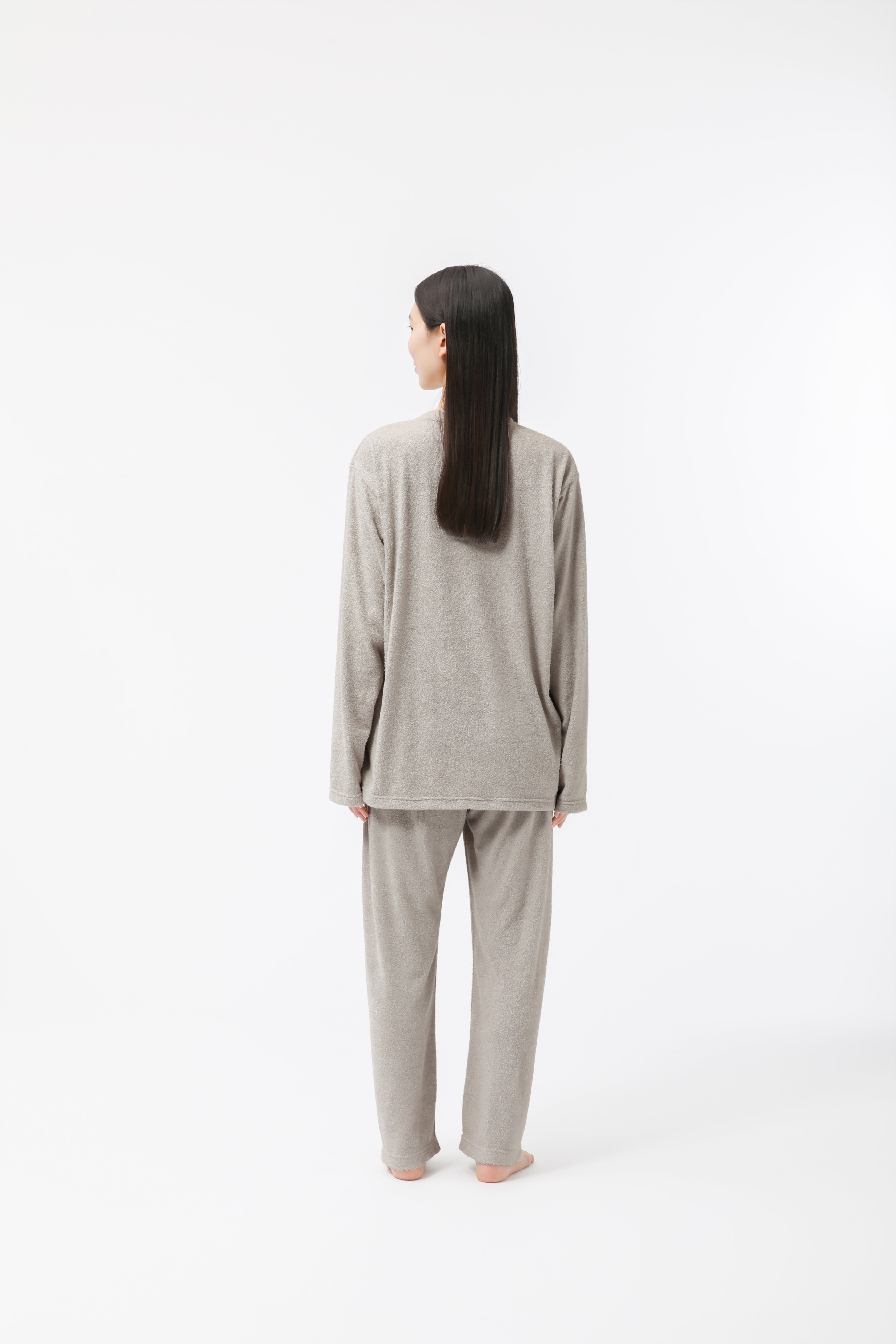 BAKUNE Pile Long Sleeve T-Shirt / Long Pants
