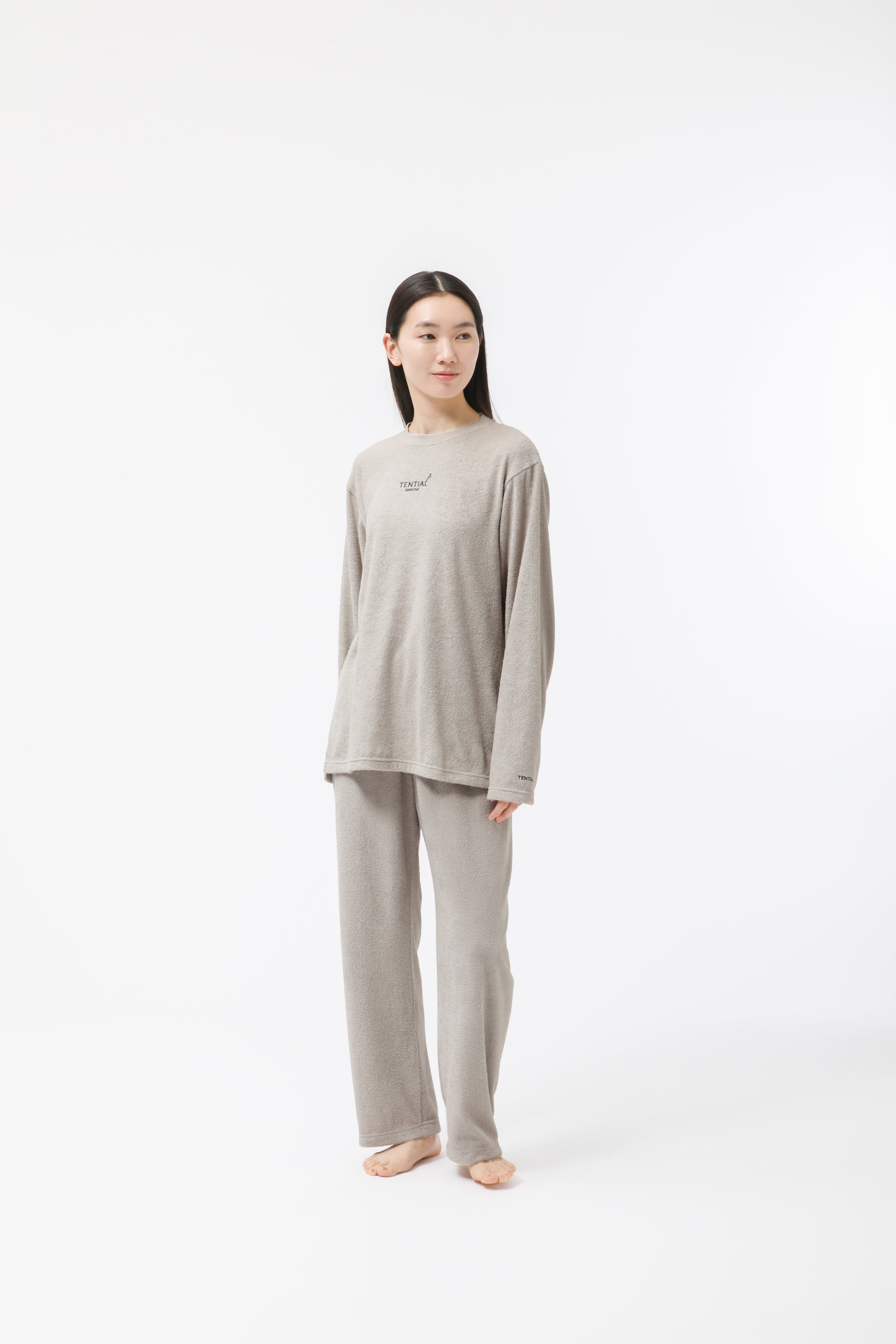 BAKUNE Pile Long Sleeve T-Shirt / Long Pants