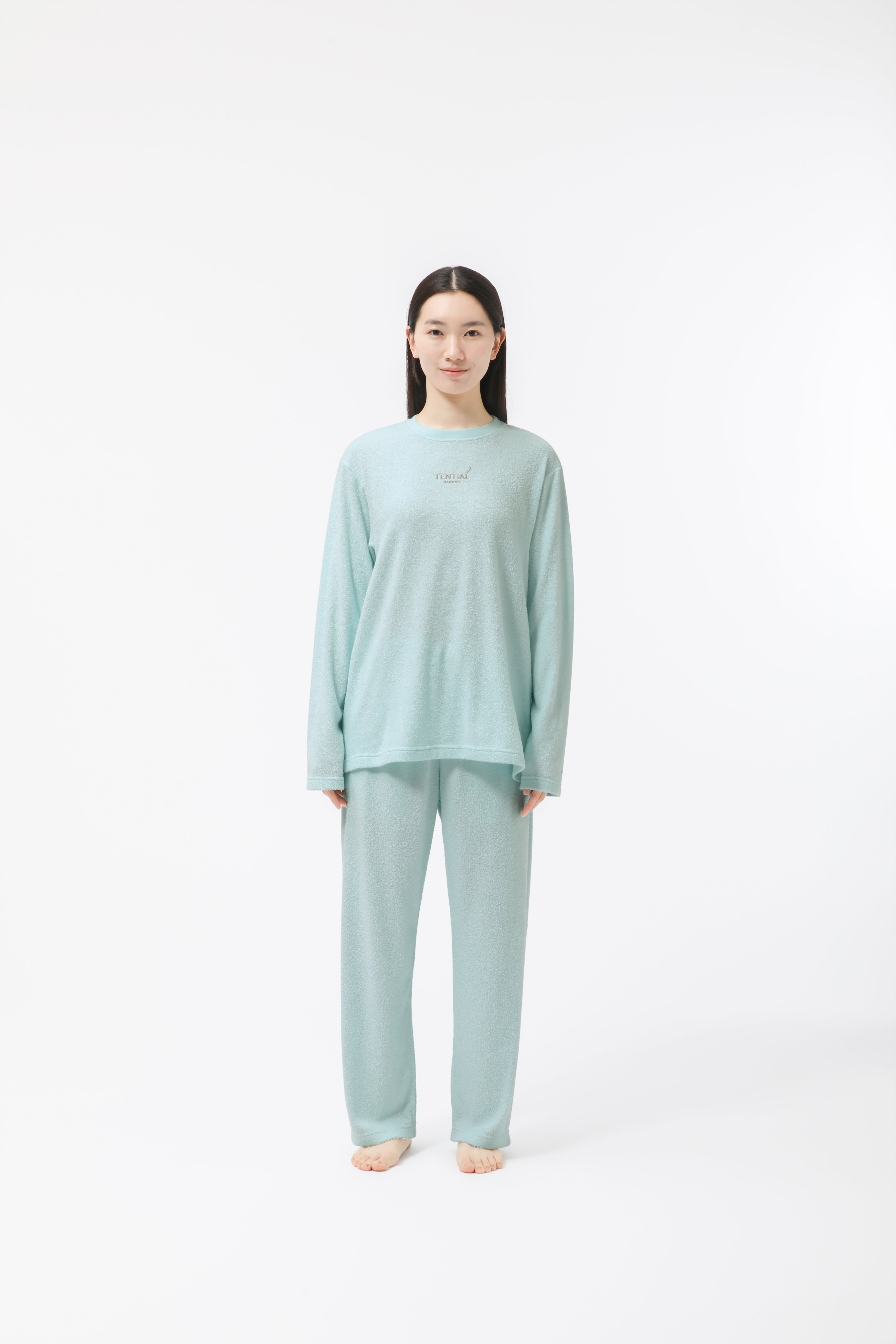 BAKUNE Pile Long Sleeve T-Shirt / Long Pants