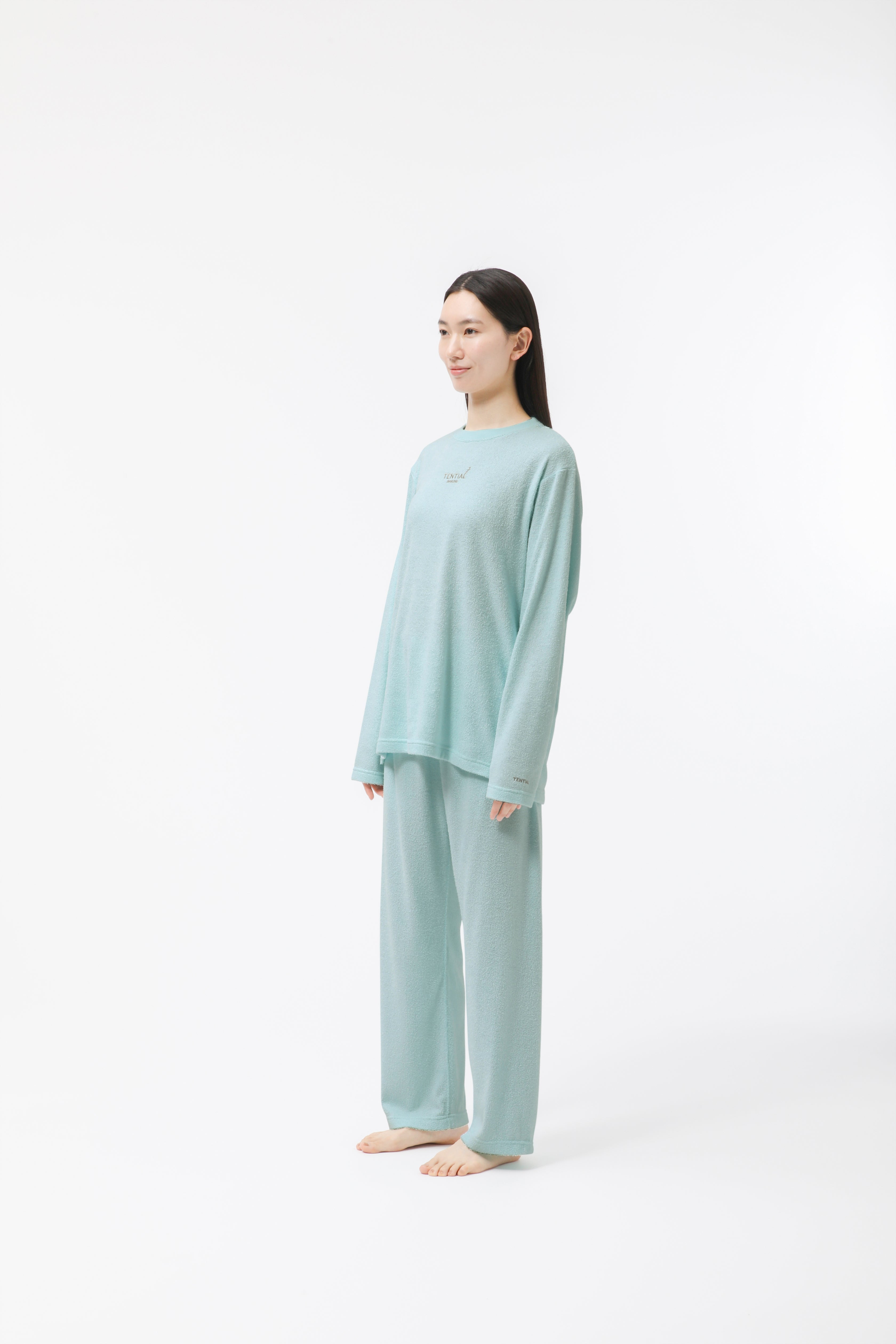 BAKUNE Pile Long Sleeve T-Shirt / Long Pants