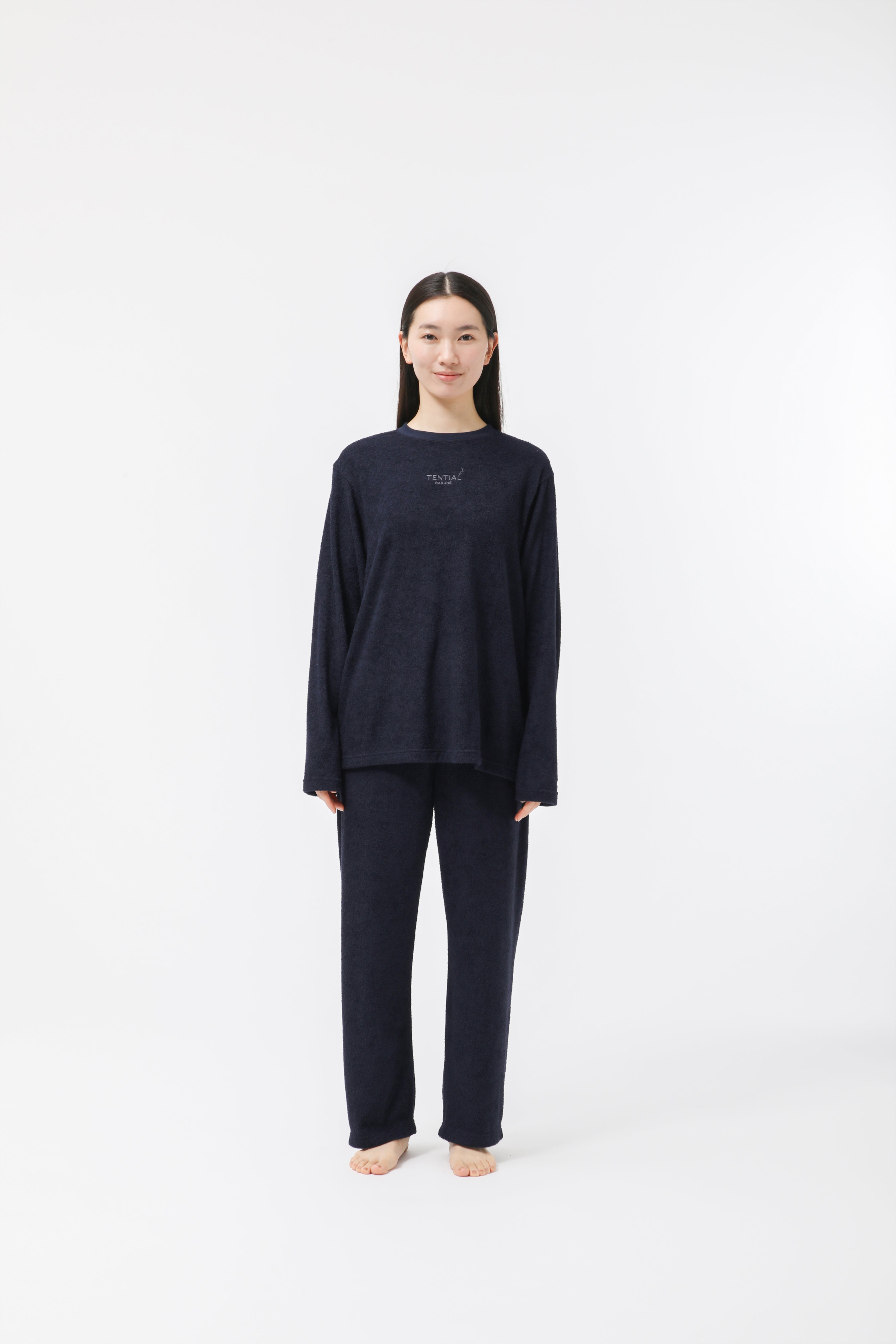 BAKUNE Pile Long Sleeve T-Shirt / Long Pants