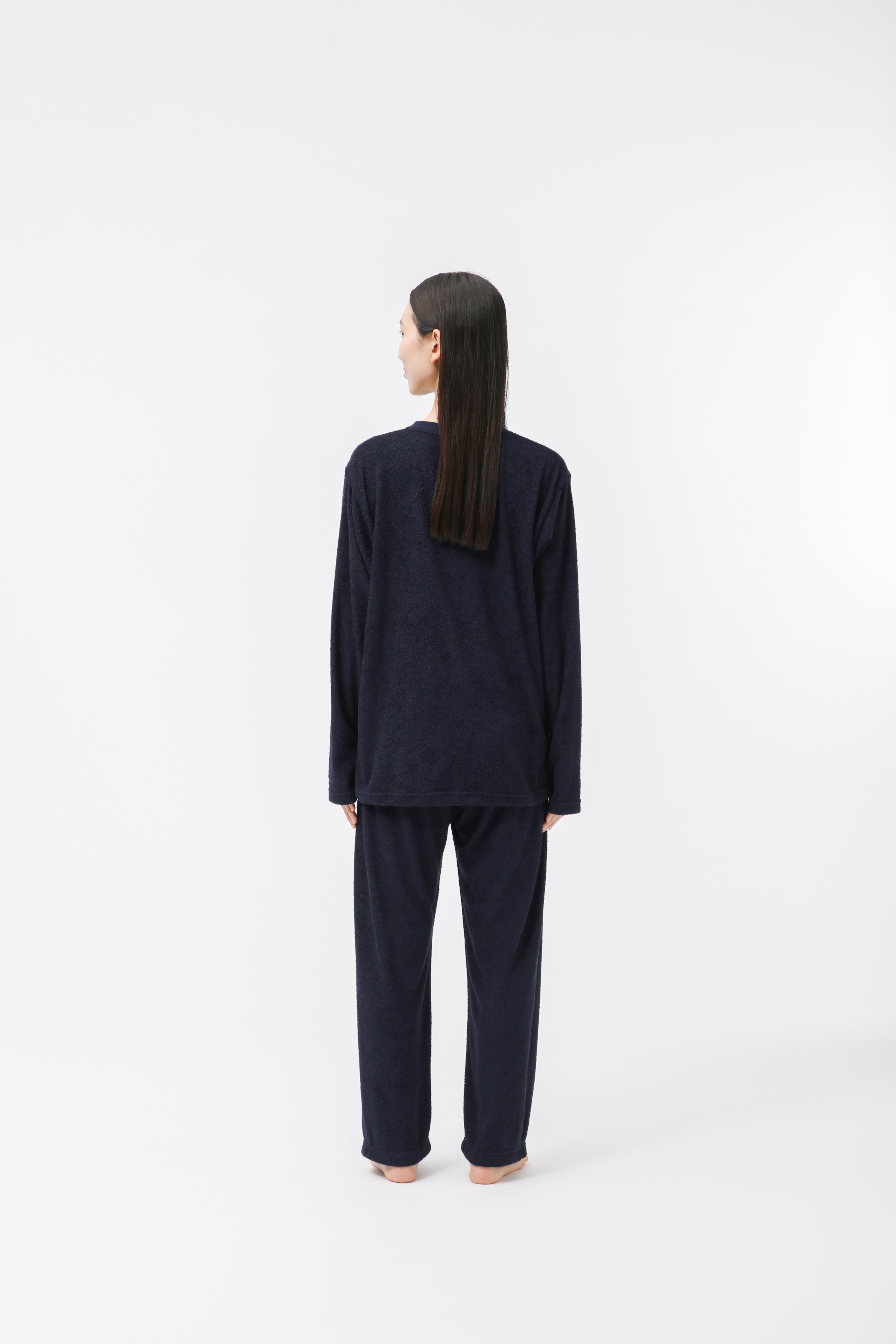 BAKUNE Pile Long Sleeve T-Shirt / Long Pants
