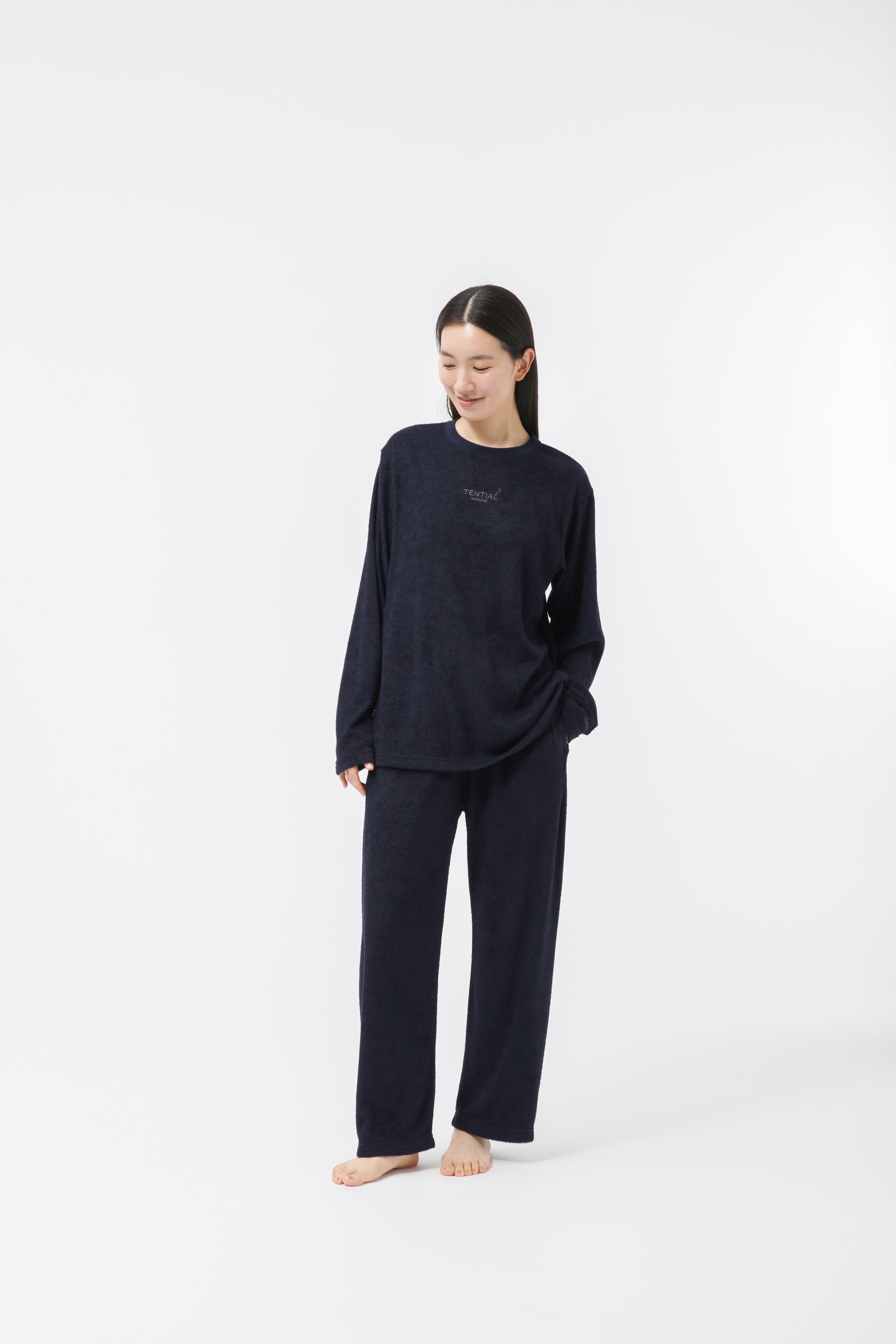 BAKUNE Pile Long Sleeve T-Shirt / Long Pants