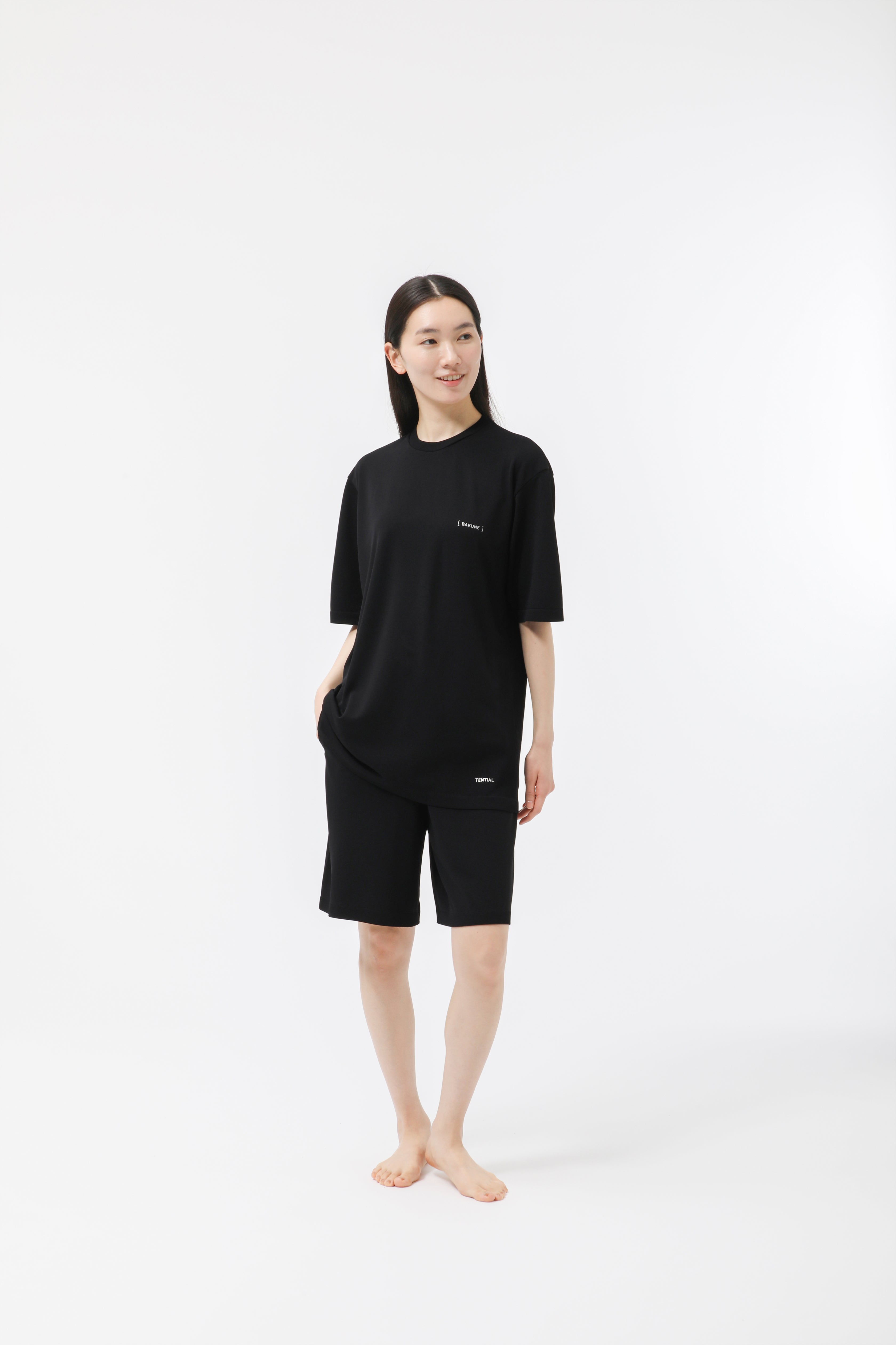 BAKUNE 3D Dry Women's Short Sleeve T-Shirt / Short Pants