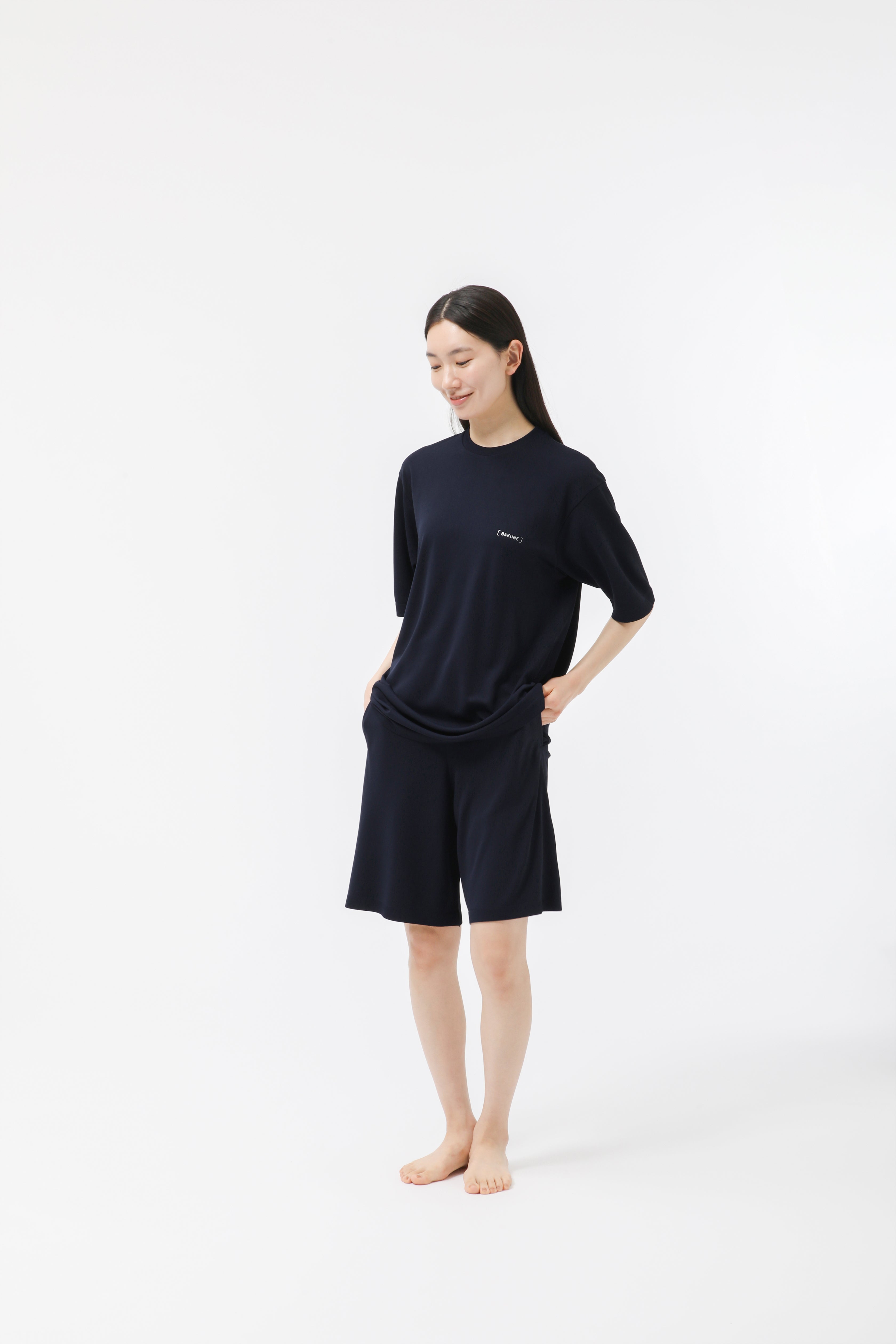 BAKUNE 3D Dry Women's Short Sleeve T-Shirt / Short Pants