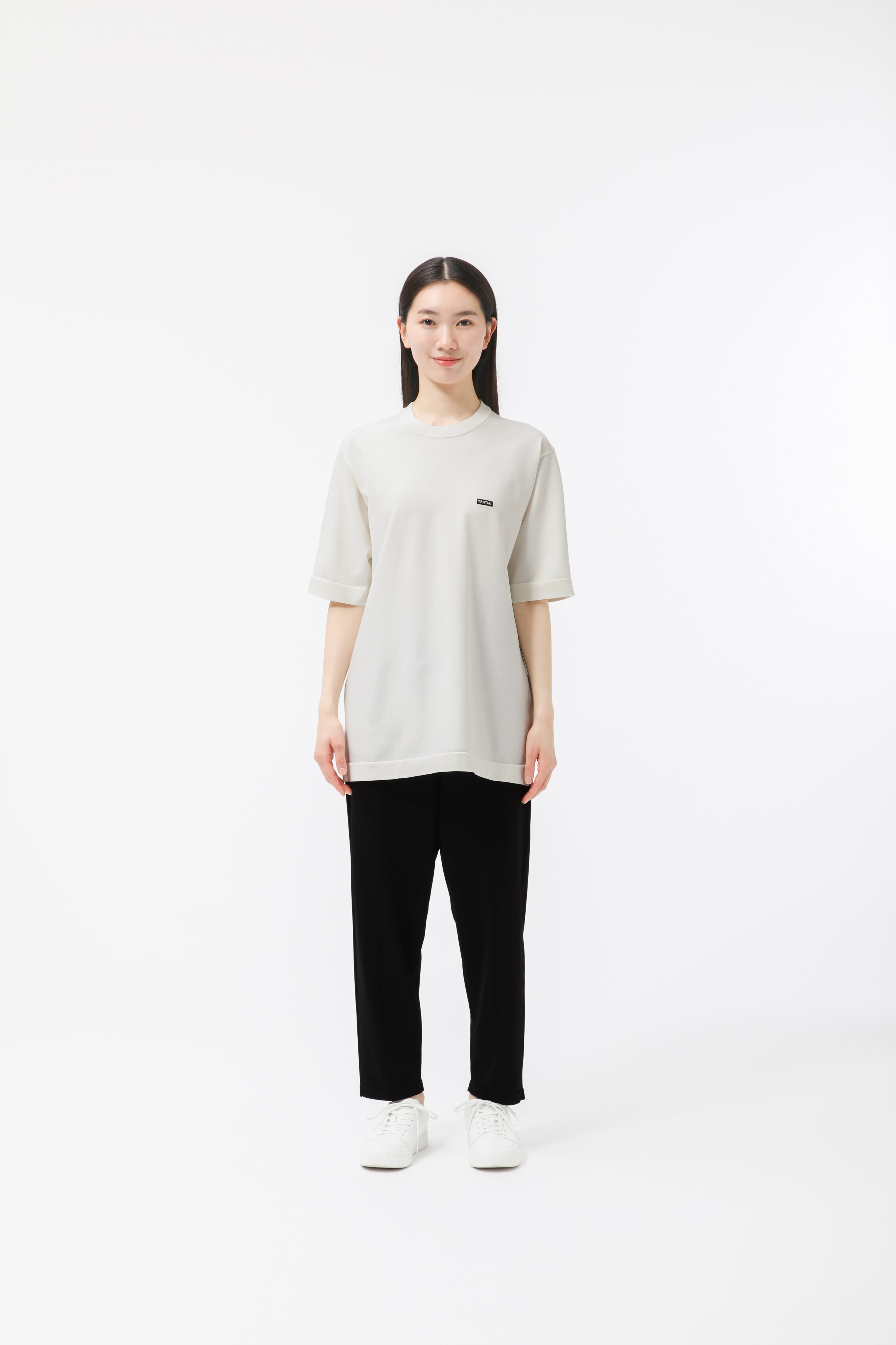 MIGARU Light Knit Short Sleeve T-Shirt / Long Pants
