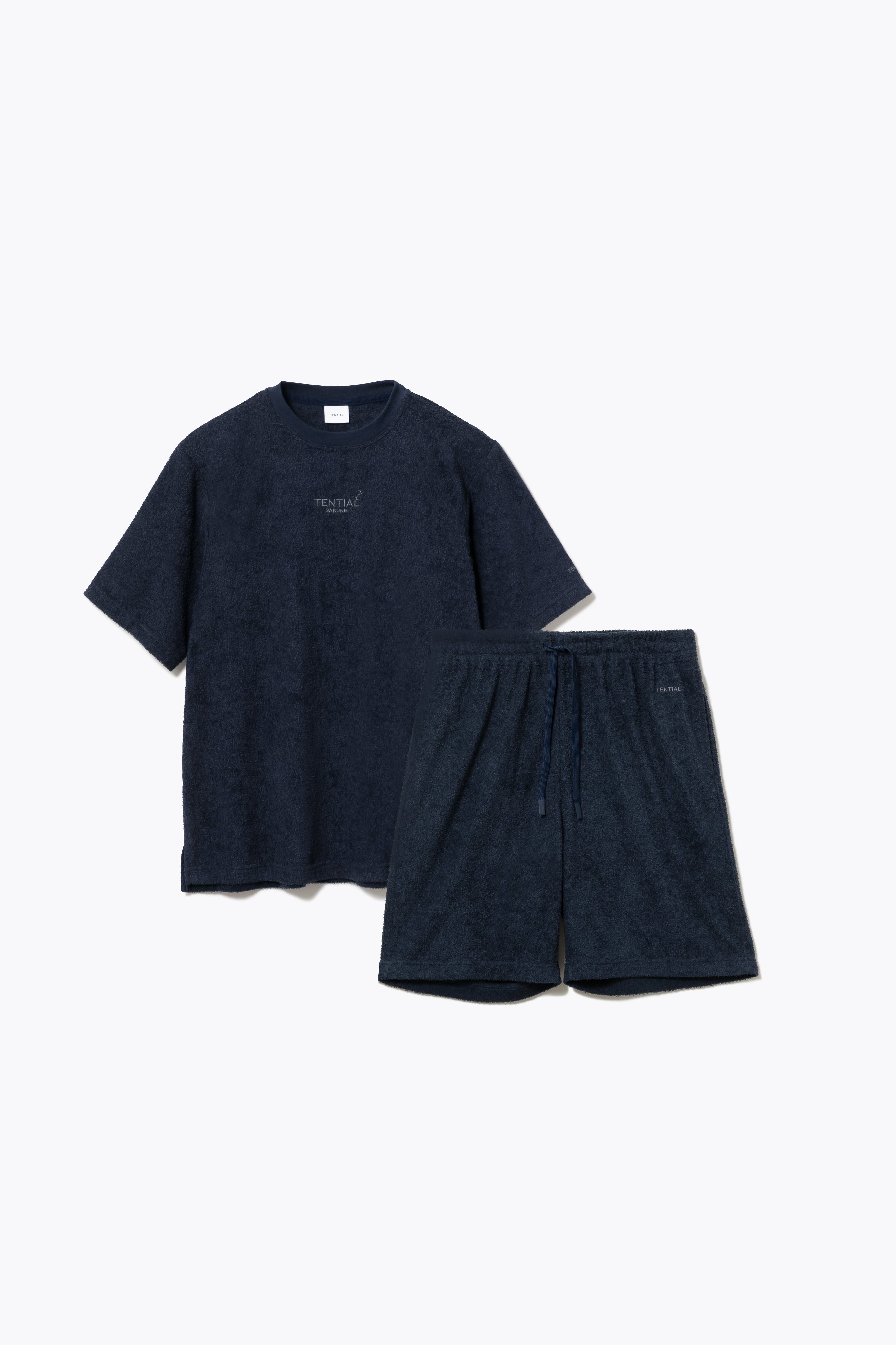 BAKUNE Pile Short Sleeve T-Shirt / Short Pants
