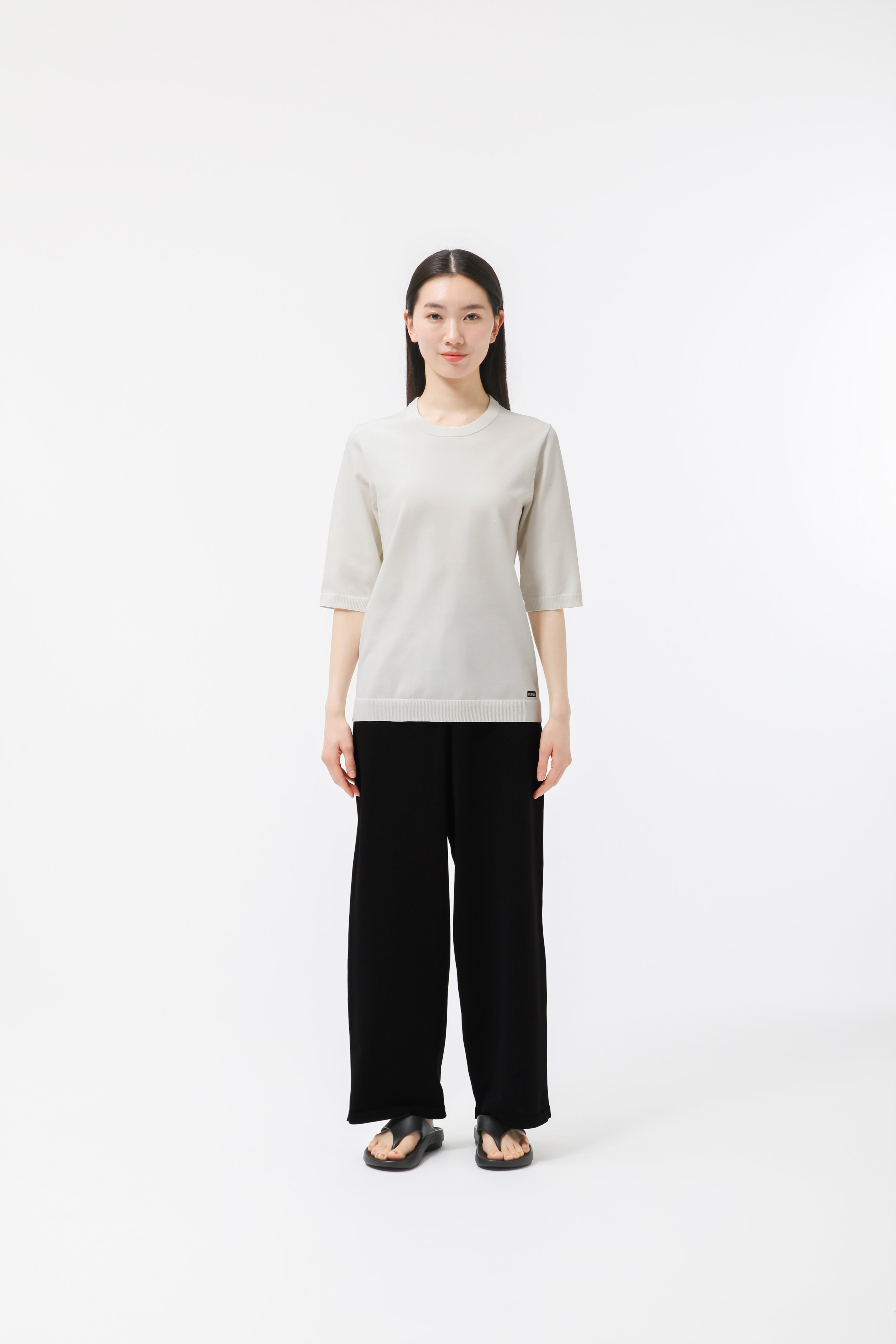 MIGARU Light Knit Women's Short Sleeve T-Shirt / Long Pants