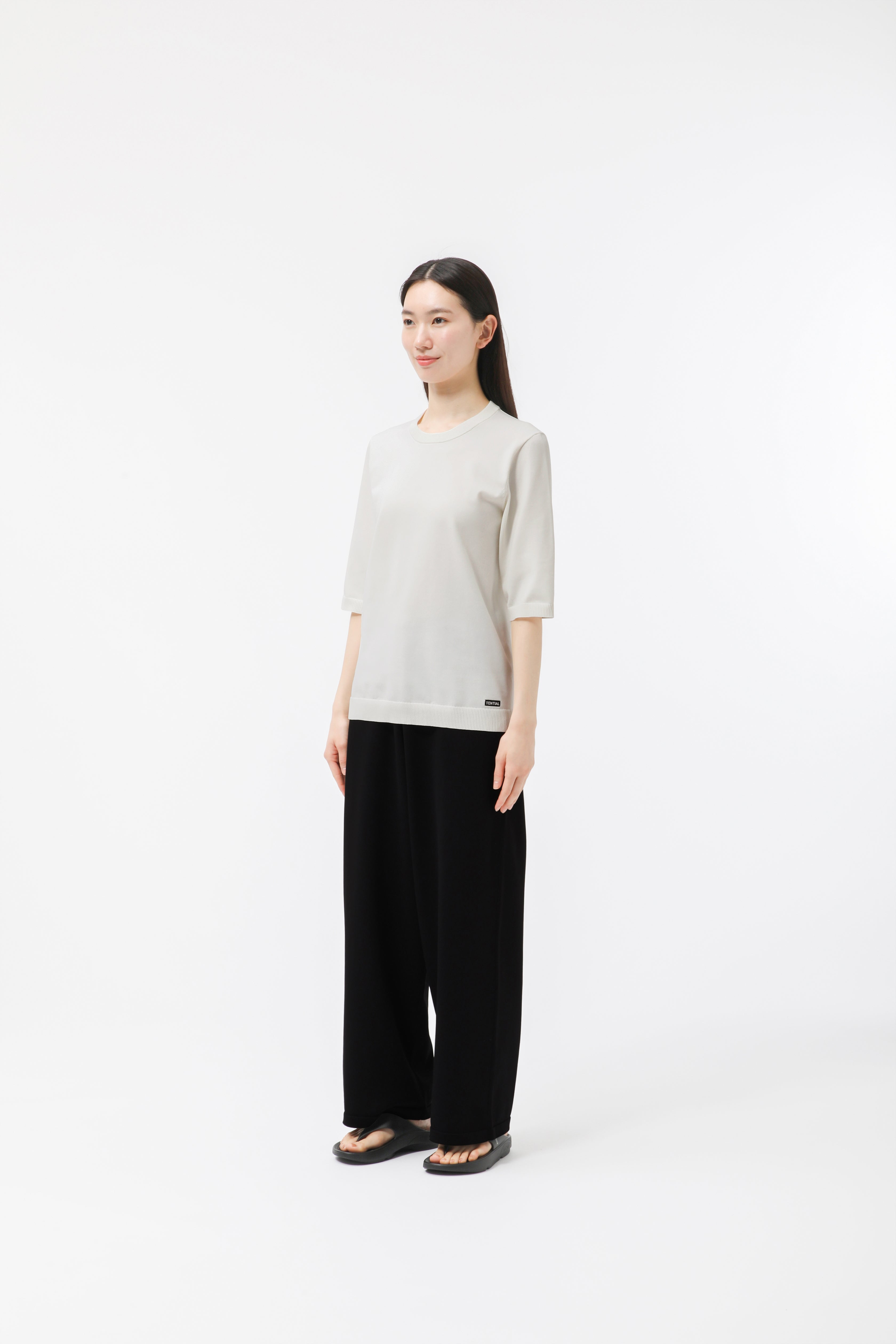 MIGARU Light Knit Women's Short Sleeve T-Shirt / Long Pants