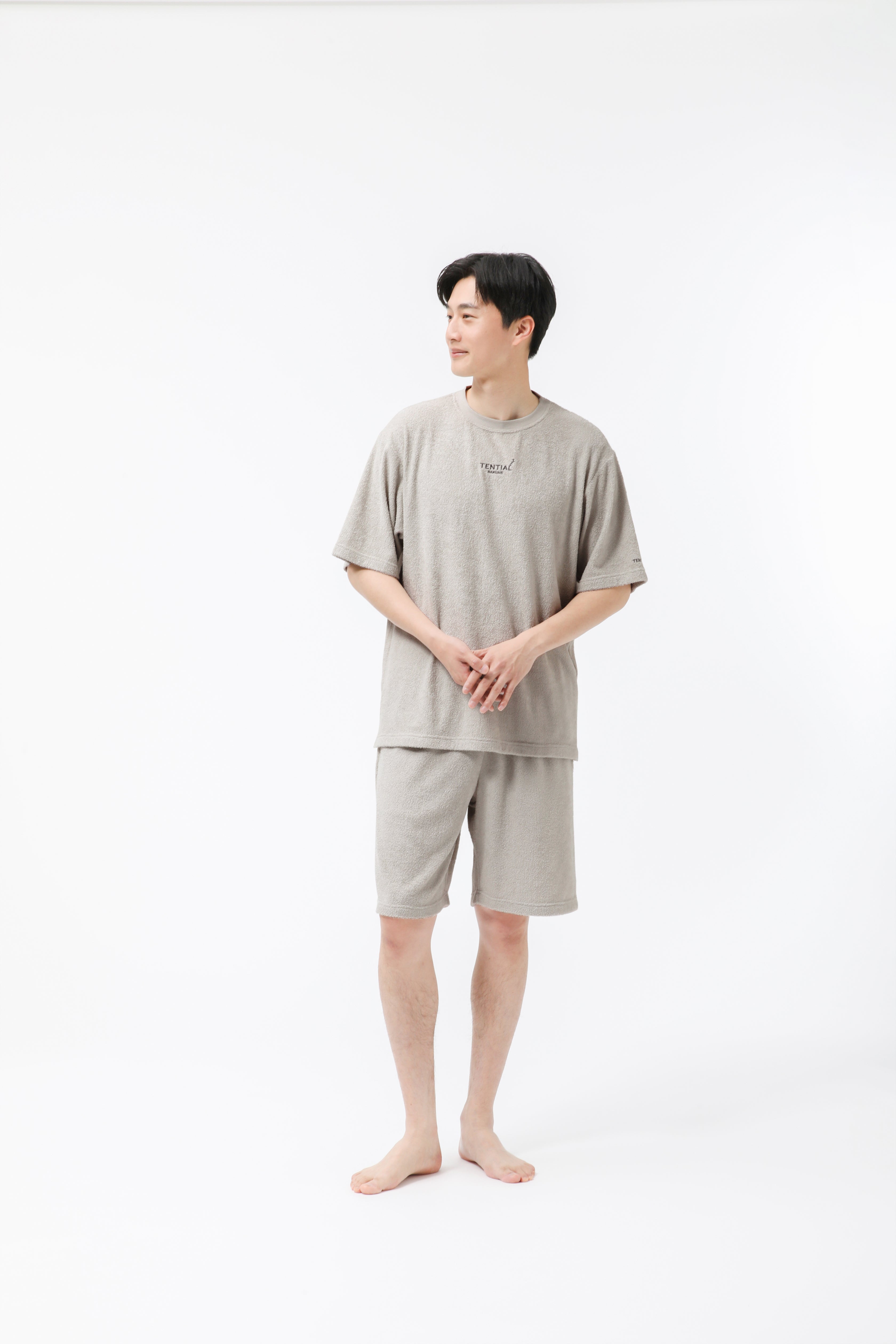 BAKUNE Pile Short Sleeve T-Shirt / Short Pants