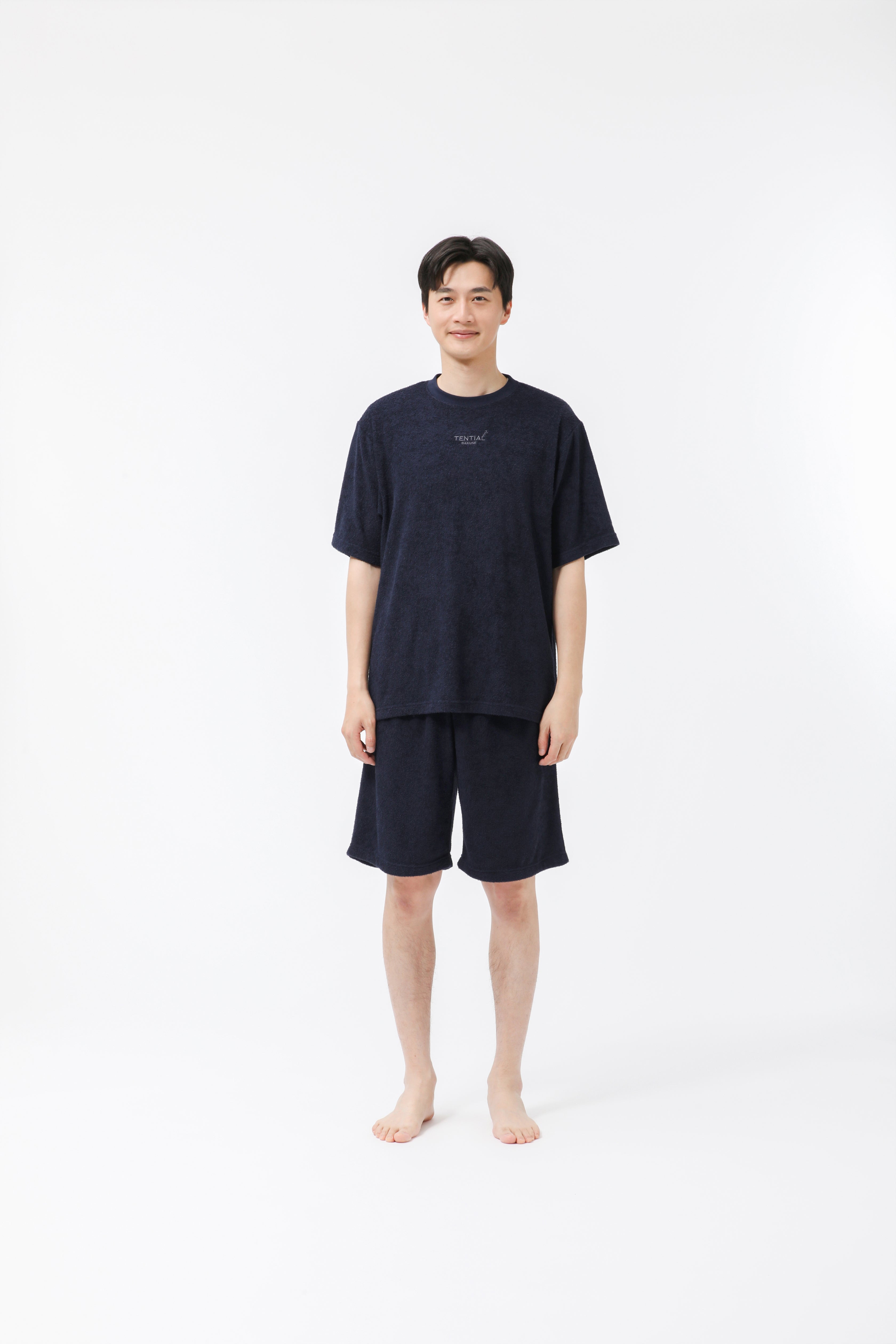 BAKUNE Pile Short Sleeve T-Shirt / Short Pants