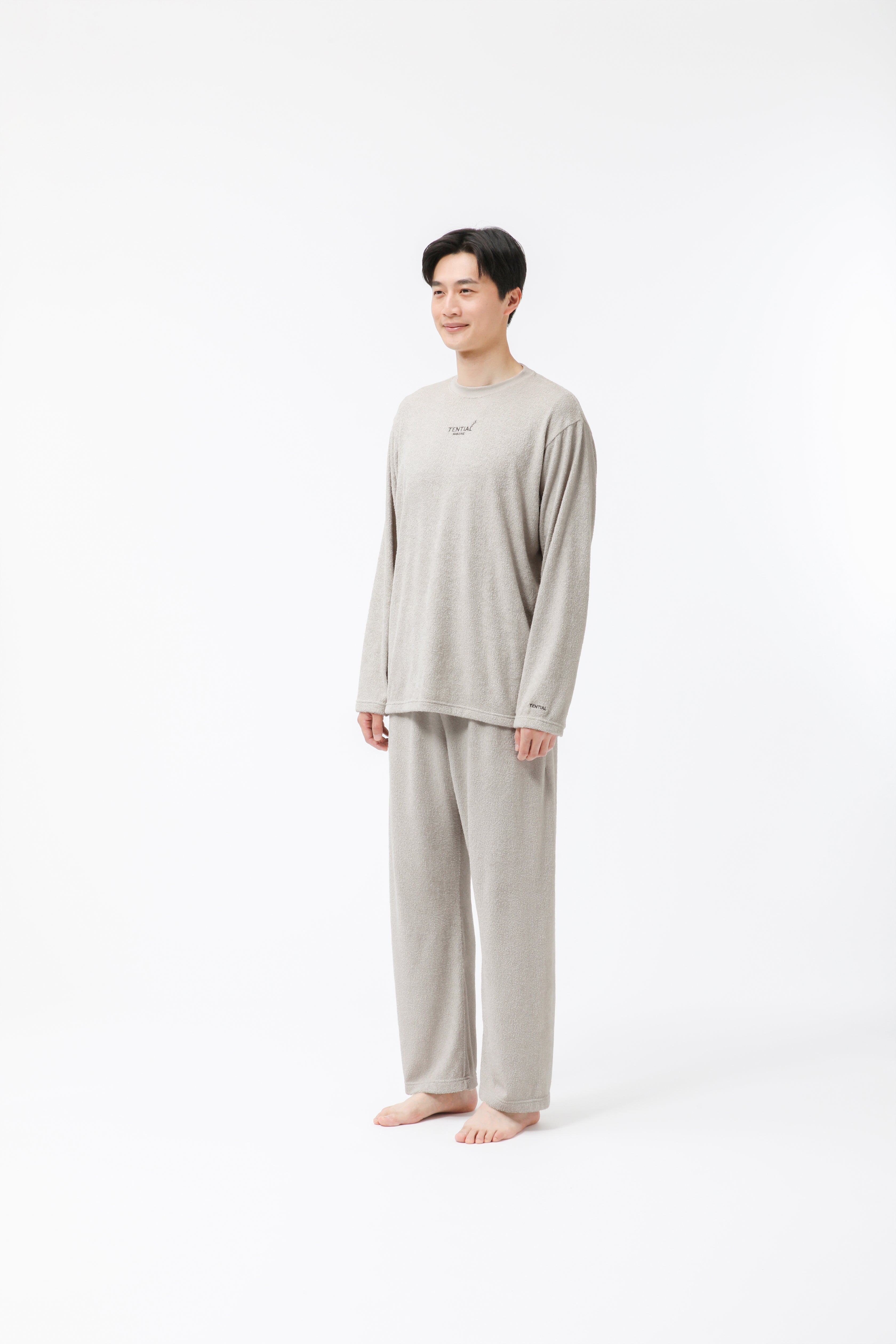BAKUNE Pile Long Sleeve T-Shirt / Long Pants