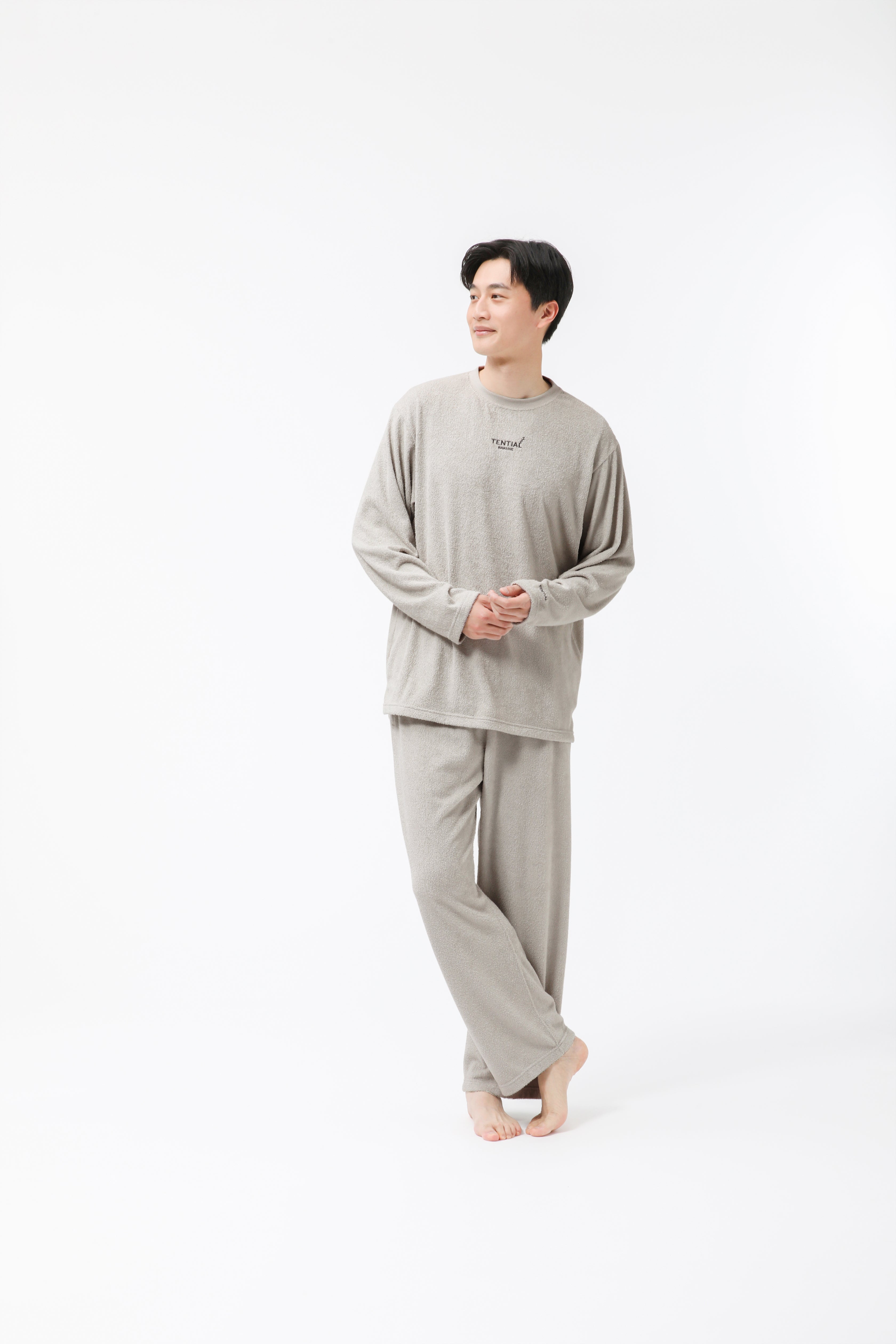 BAKUNE Pile Long Sleeve T-Shirt / Long Pants
