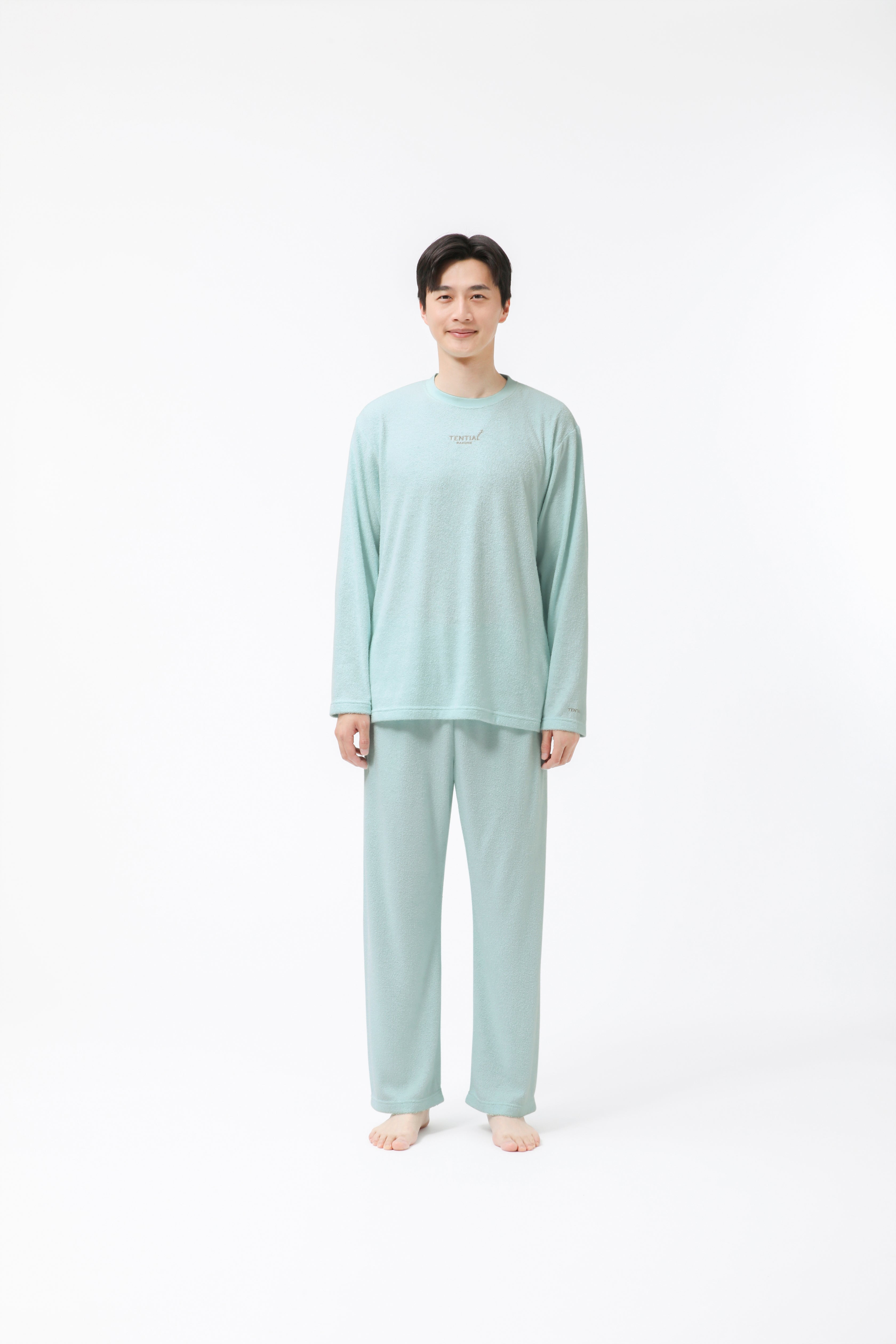 BAKUNE Pile Long Sleeve T-Shirt / Long Pants